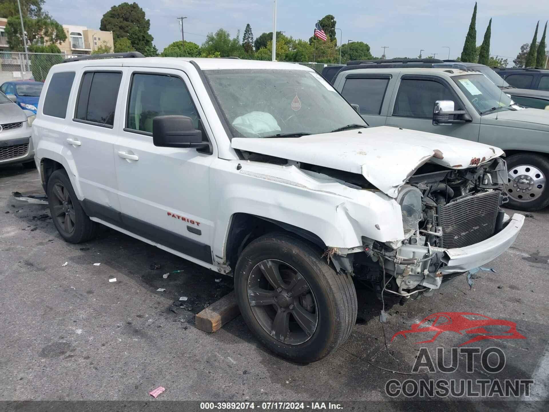 JEEP PATRIOT 2016 - 1C4NJPBBXGD739633