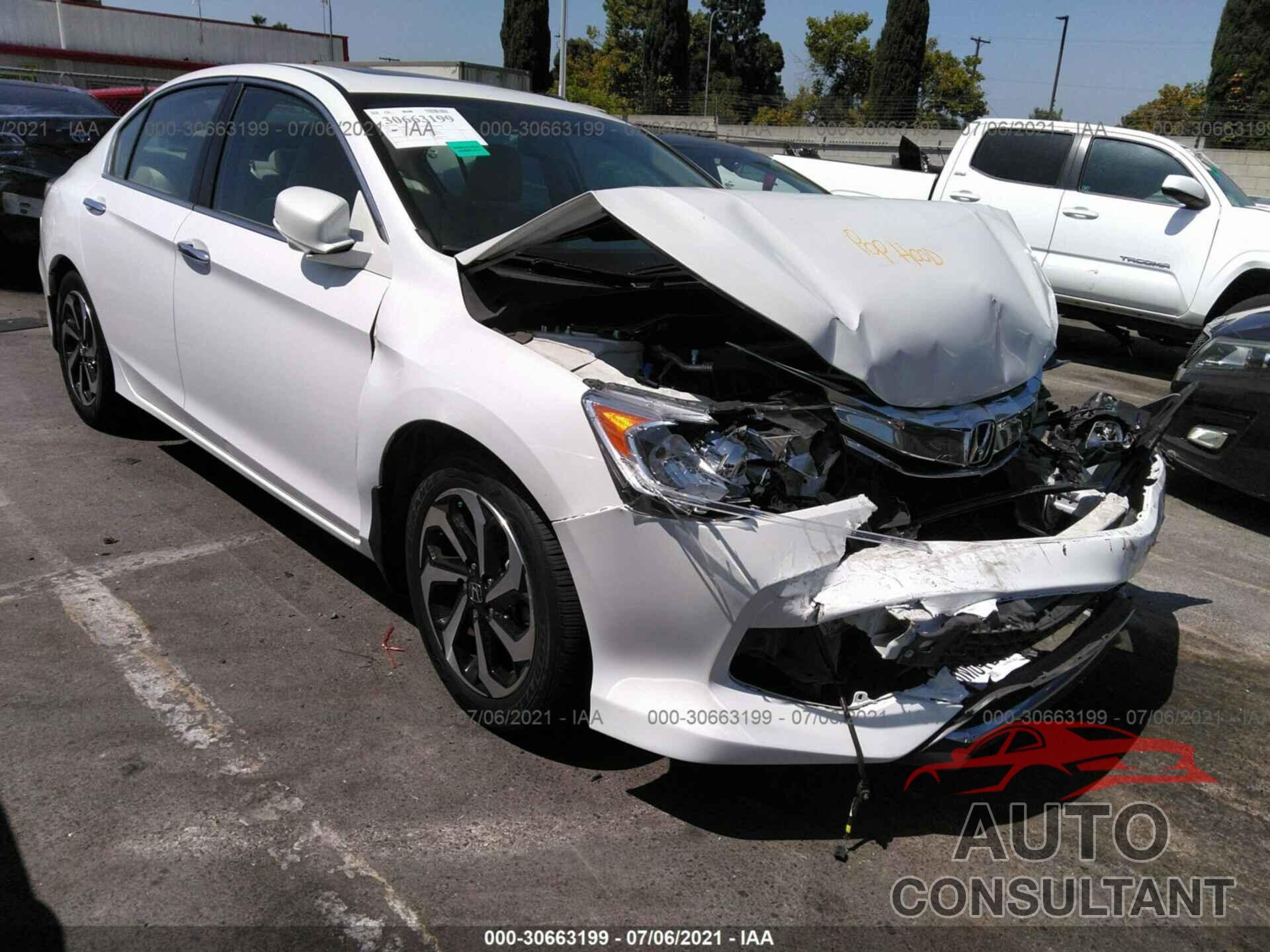HONDA ACCORD SEDAN 2016 - 1HGCR2F77GA215190