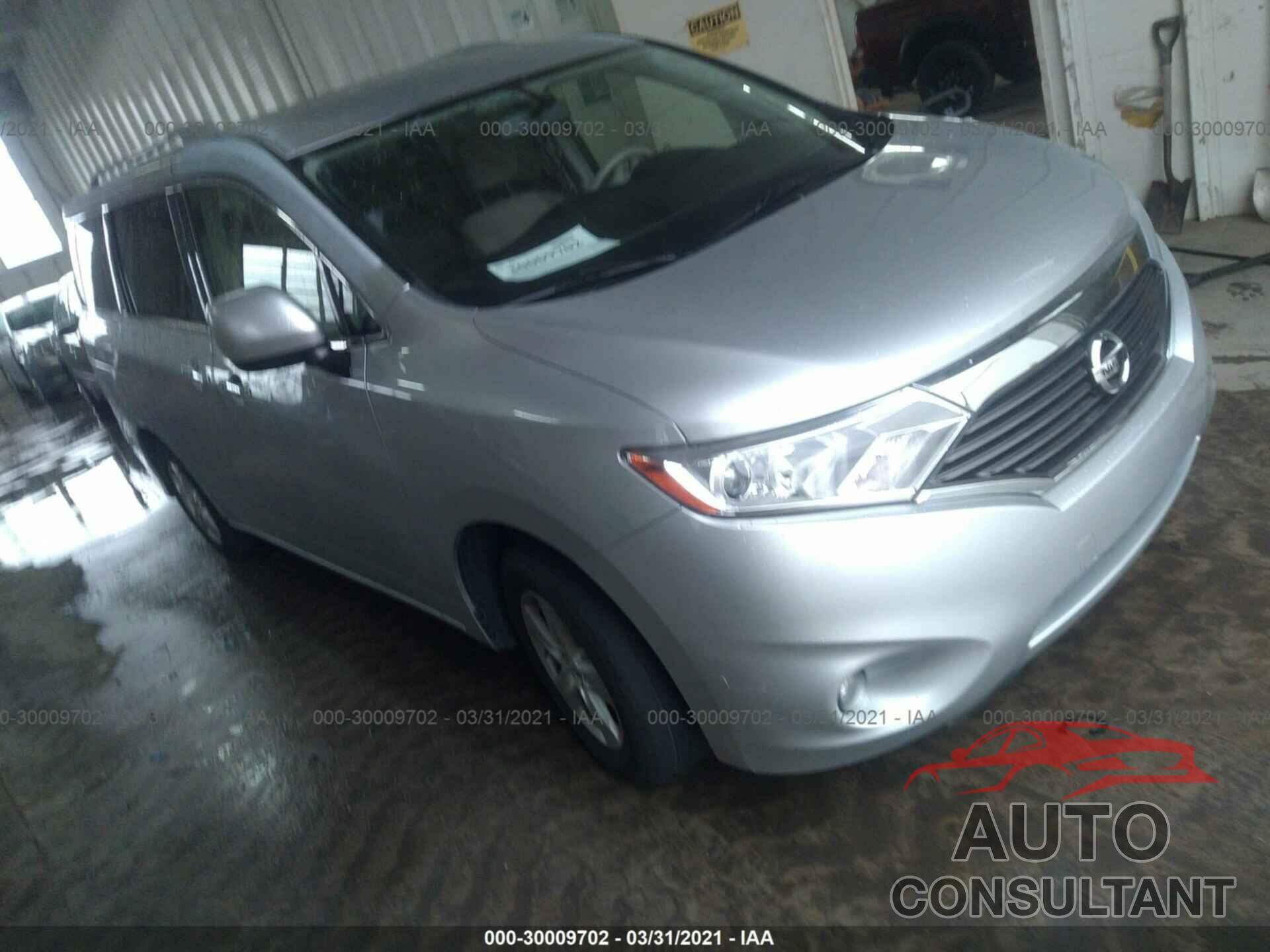 NISSAN QUEST 2016 - JN8AE2KP2G9154084