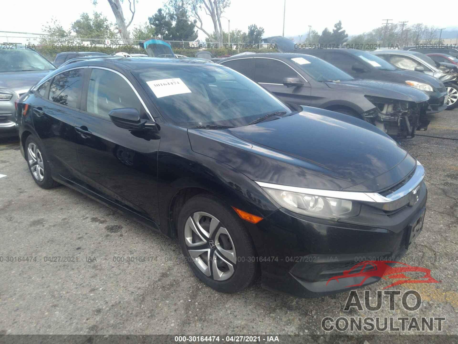 HONDA CIVIC SEDAN 2016 - 19XFC2F58GE236719