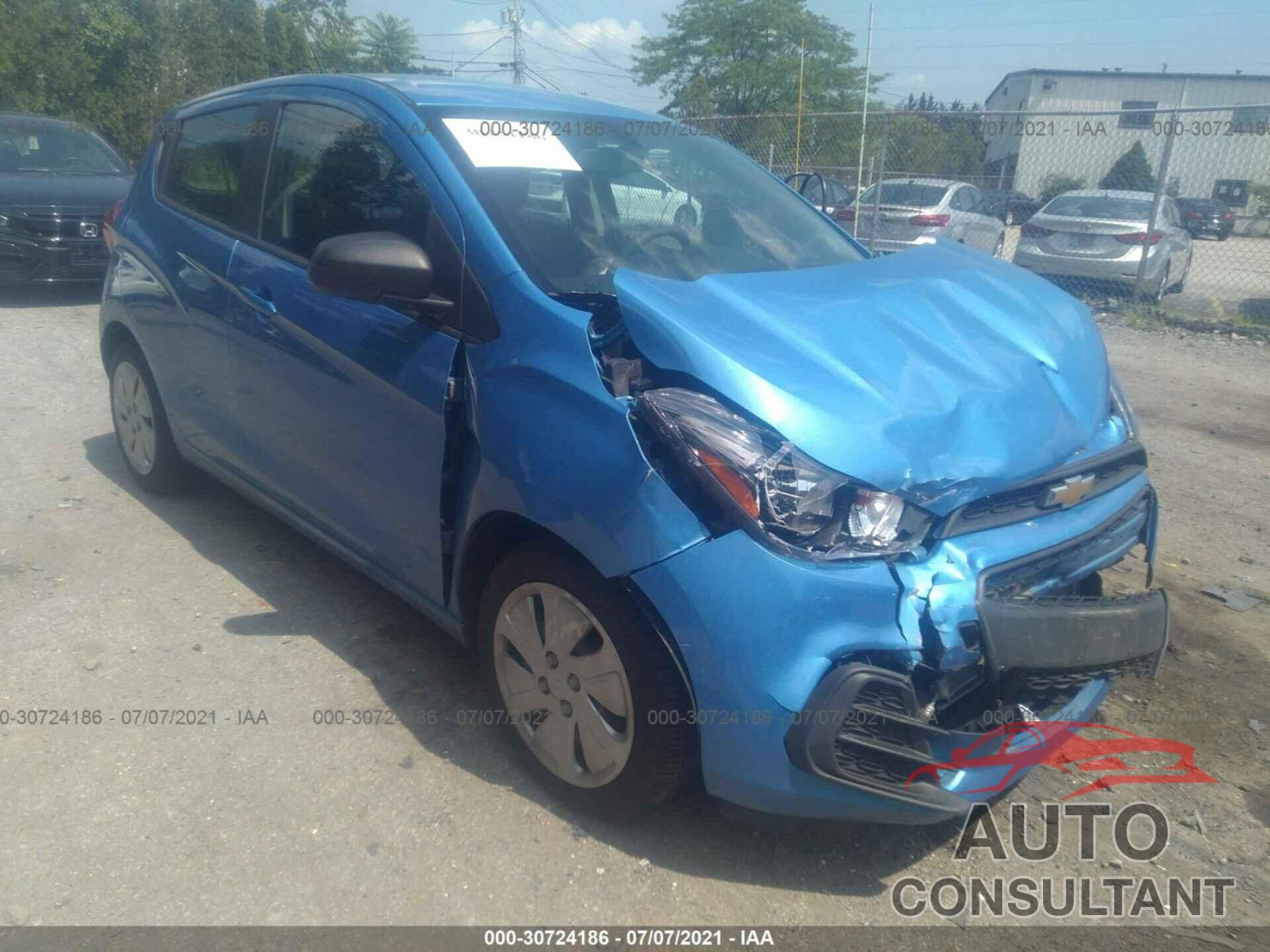 CHEVROLET SPARK 2018 - KL8CB6SA3JC447852