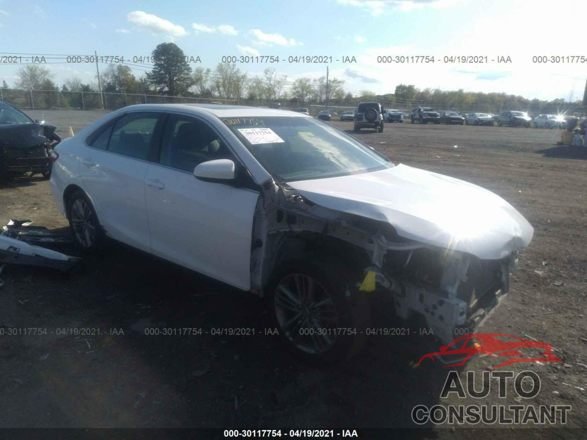 TOYOTA CAMRY 2017 - 4T1BF1FK4HU357431