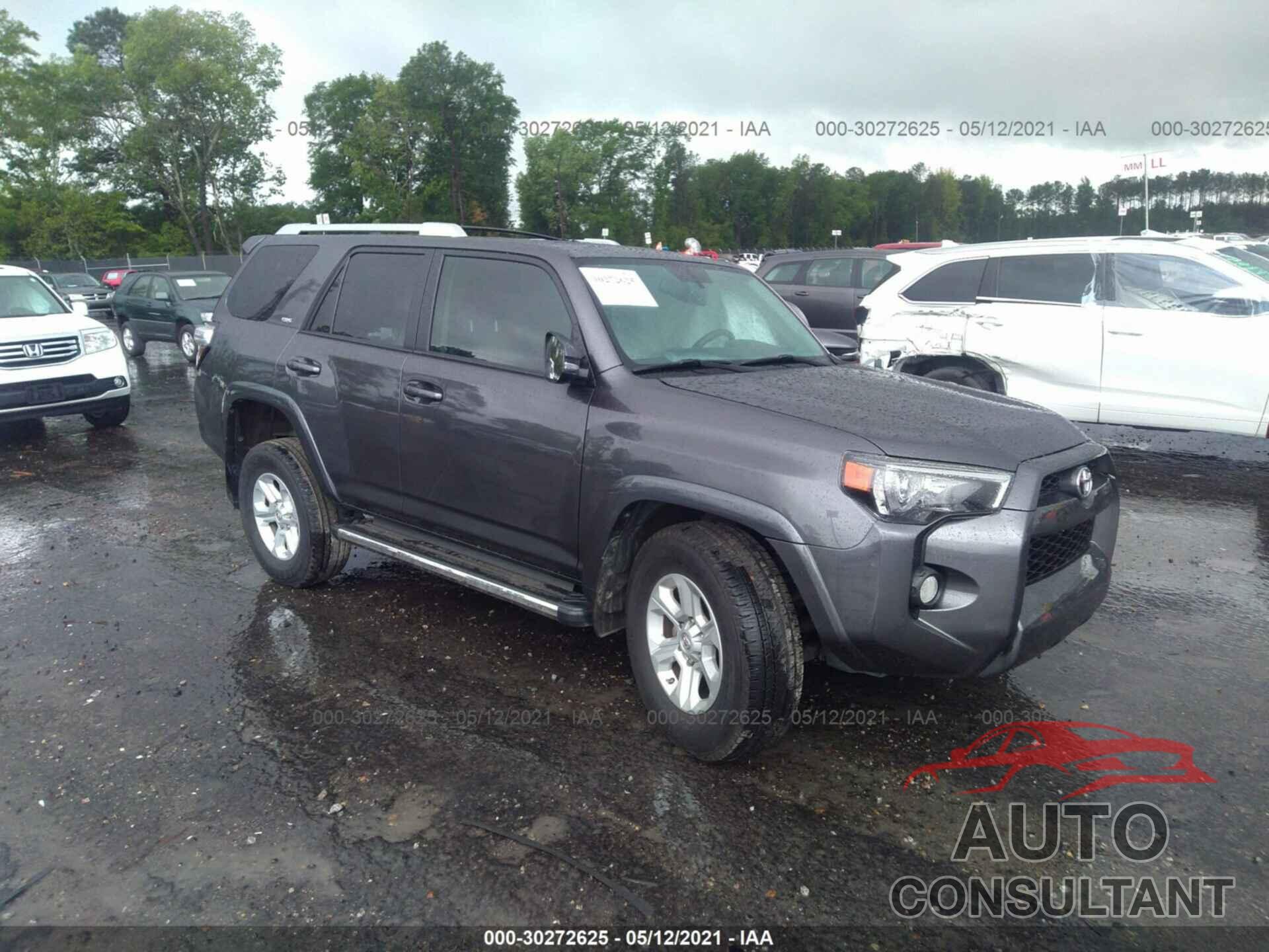 TOYOTA 4RUNNER 2017 - JTEZU5JR2H5152507