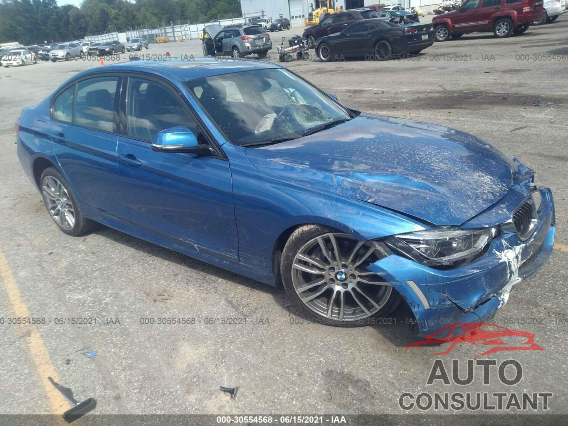 BMW 3 SERIES 2017 - WBA8D9C51HK677851