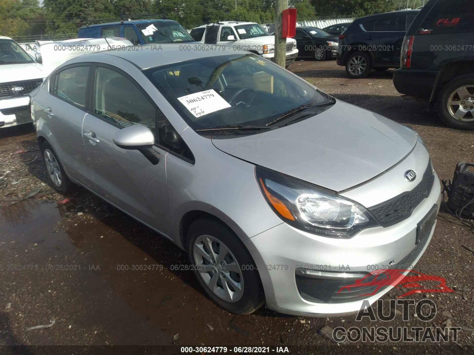 KIA RIO 2017 - KNADM4A33H6108558