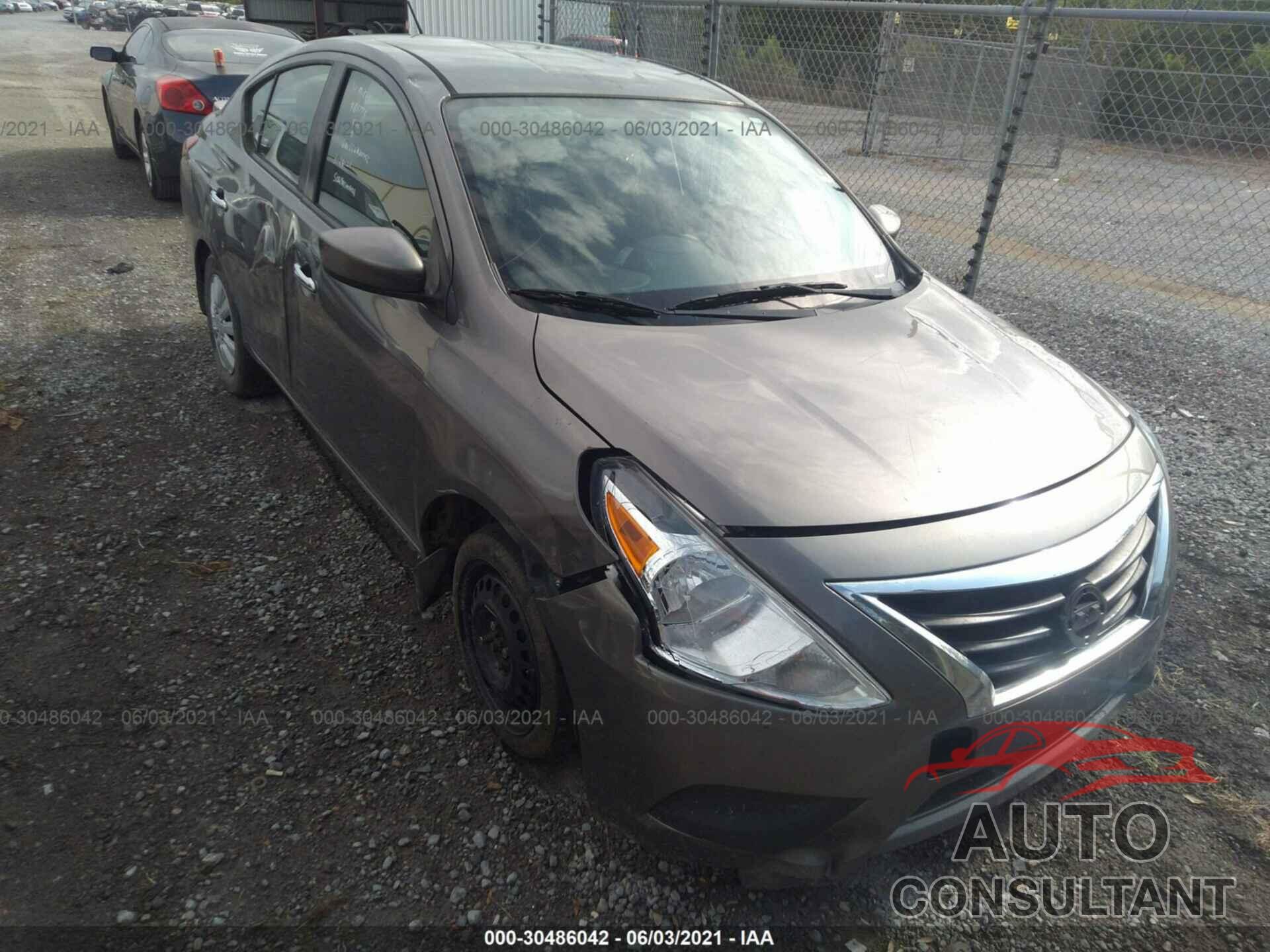 NISSAN VERSA 2016 - 3N1CN7AP5GL881779