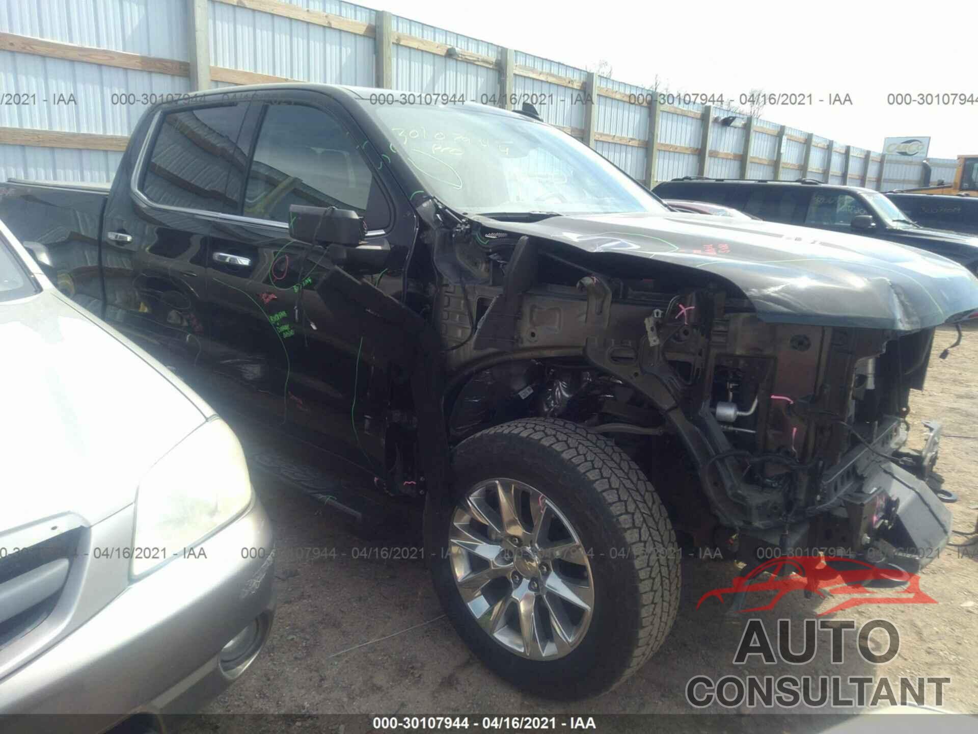CHEVROLET SILVERADO 1500 2020 - 3GCUYGEL9LG375908