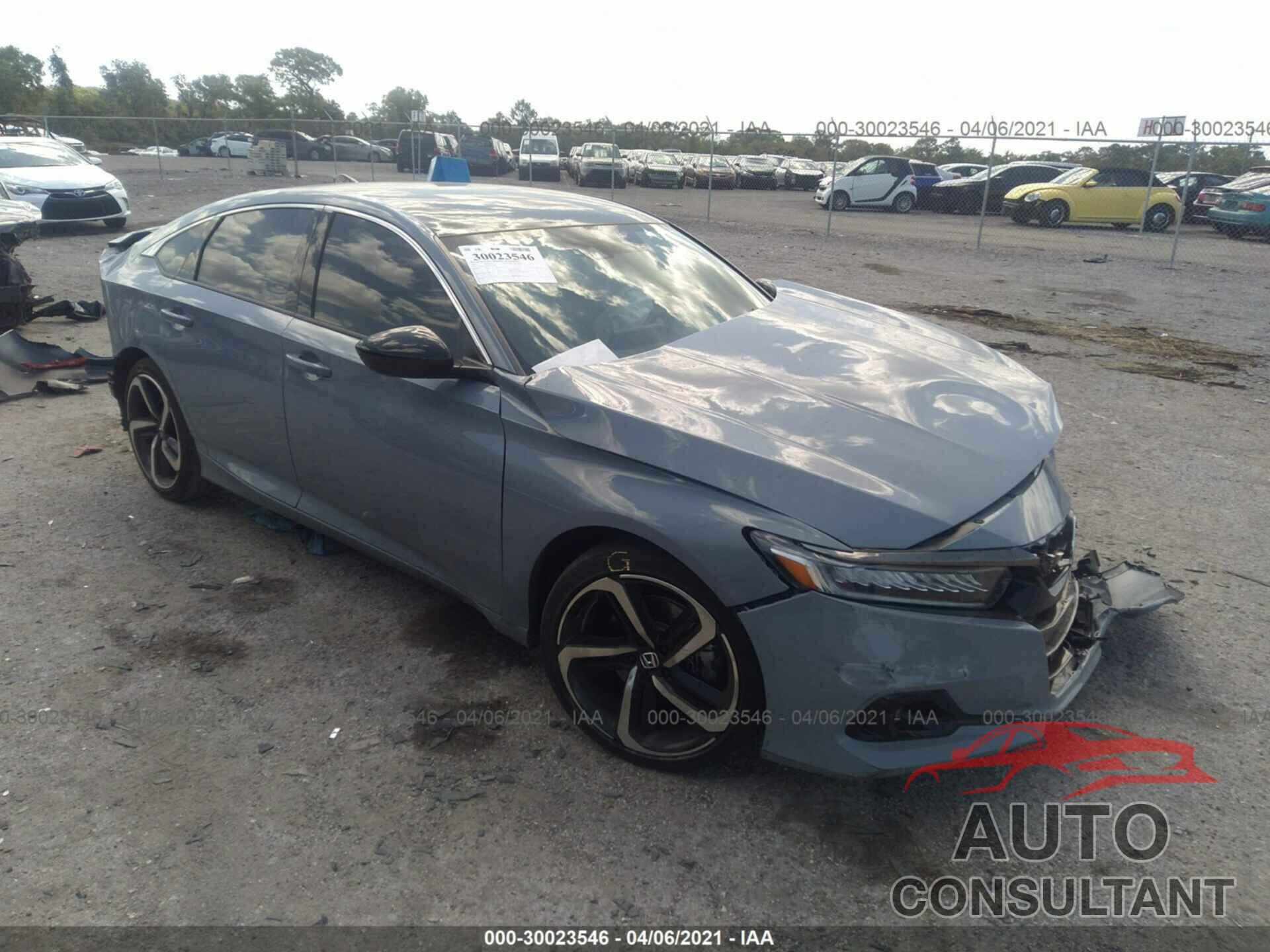 HONDA ACCORD SEDAN 2021 - 1HGCV1F4XMA007683