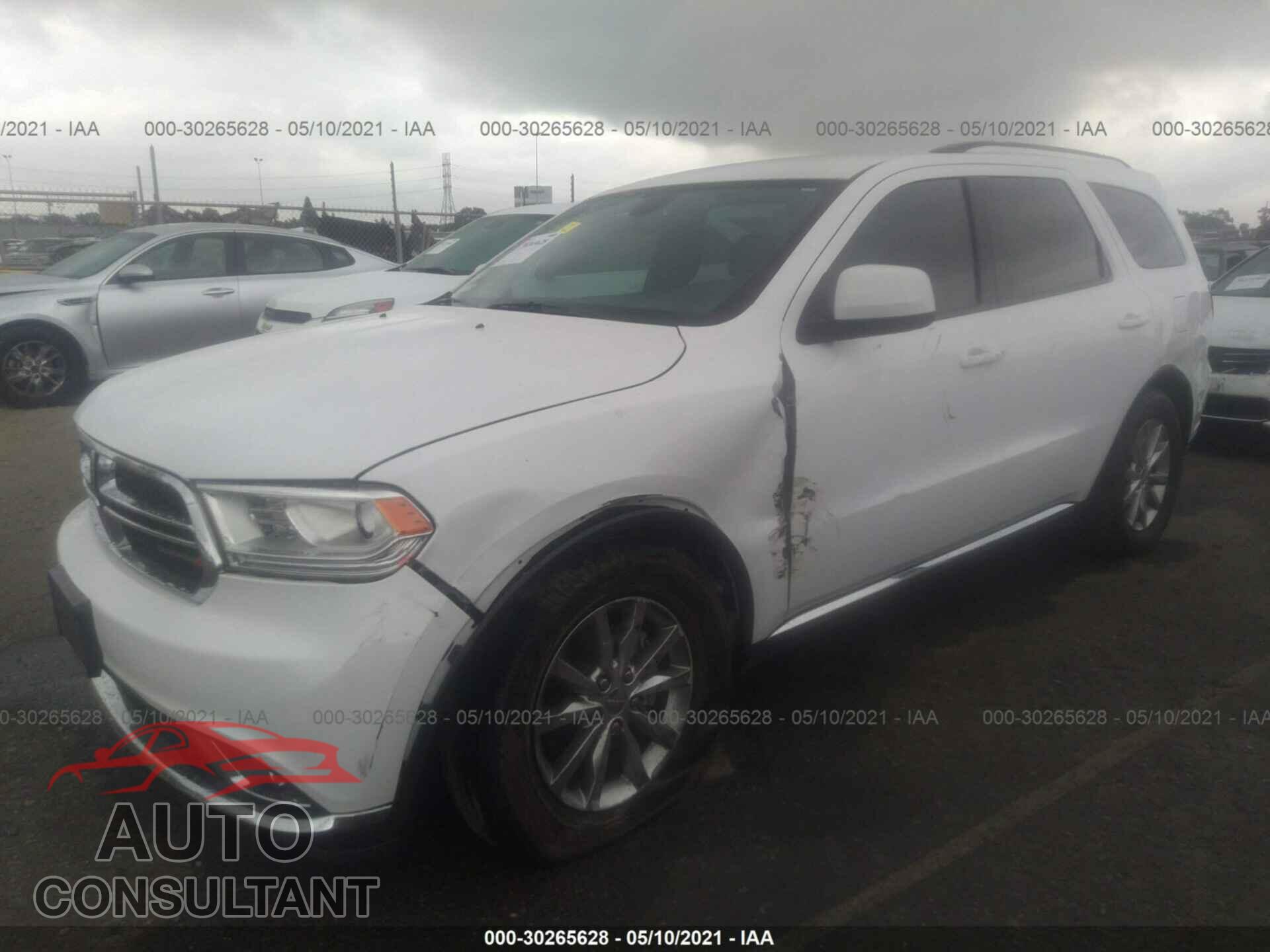 DODGE DURANGO 2017 - 1C4RDHAG6HC610985