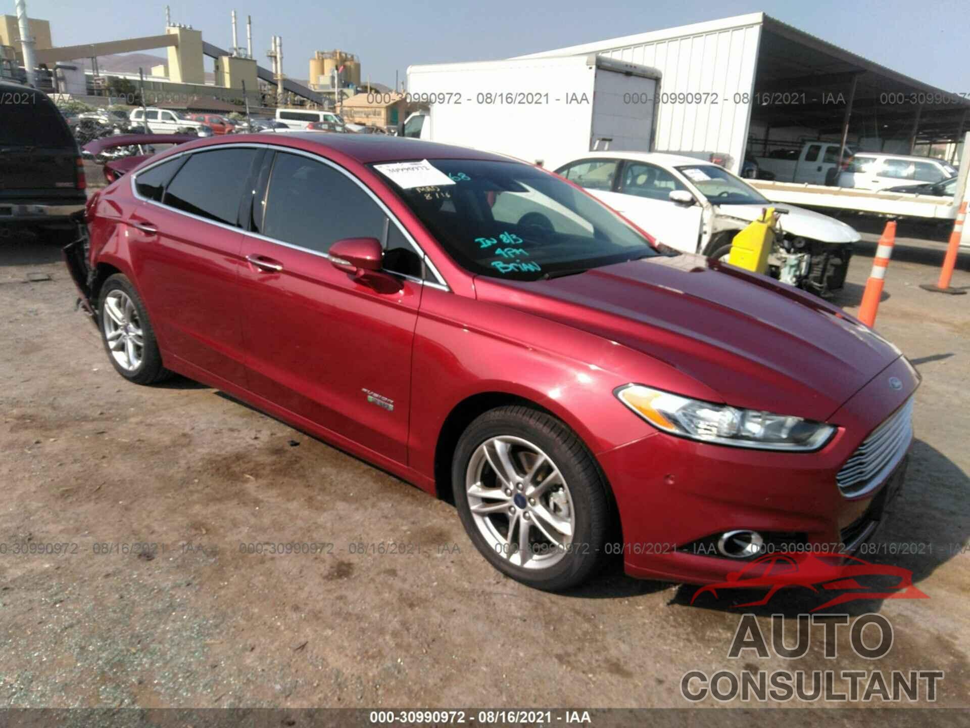 FORD FUSION ENERGI 2016 - 3FA6P0SU1GR235898