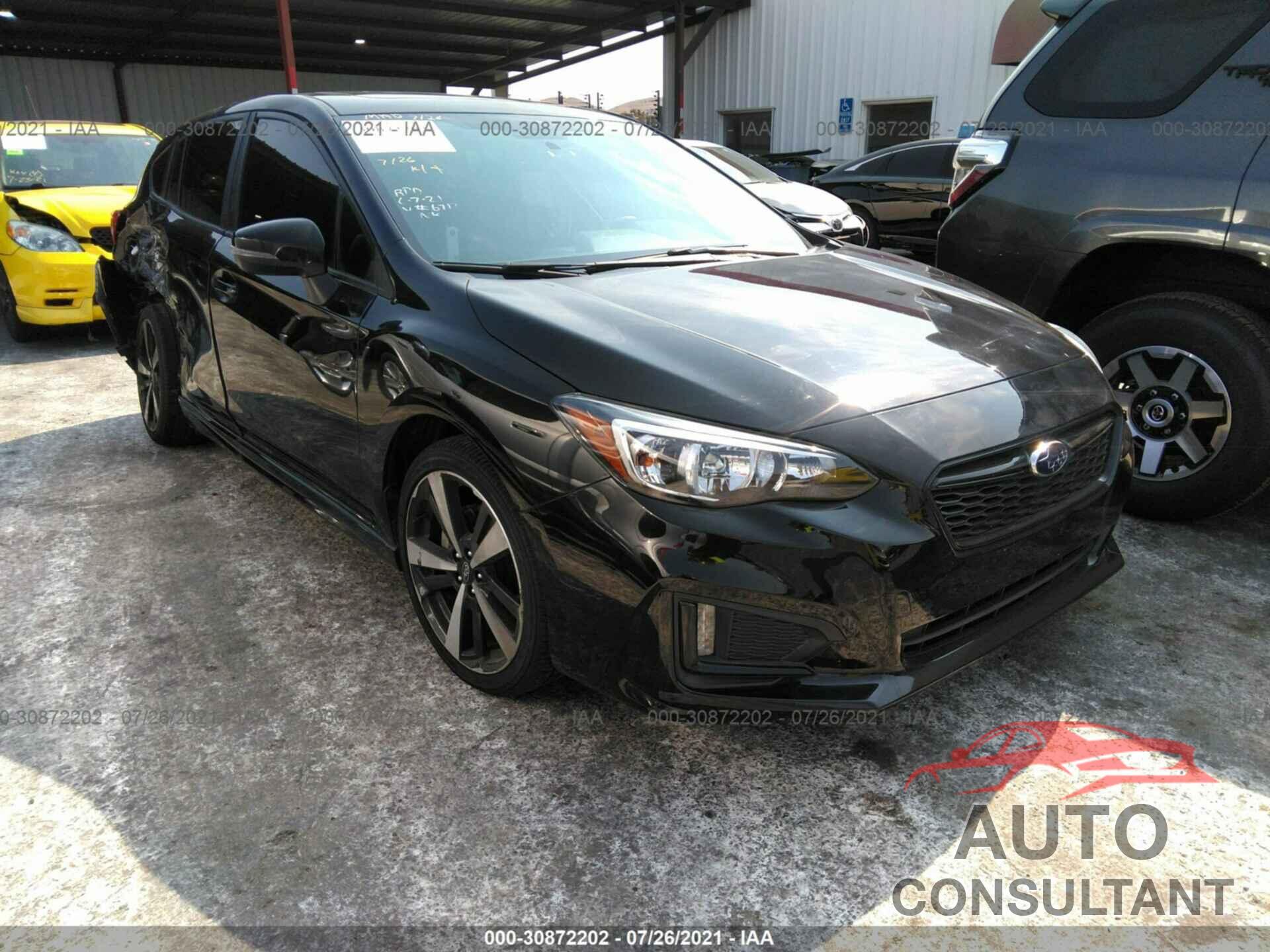 SUBARU IMPREZA 2019 - 4S3GTAM65K3756712