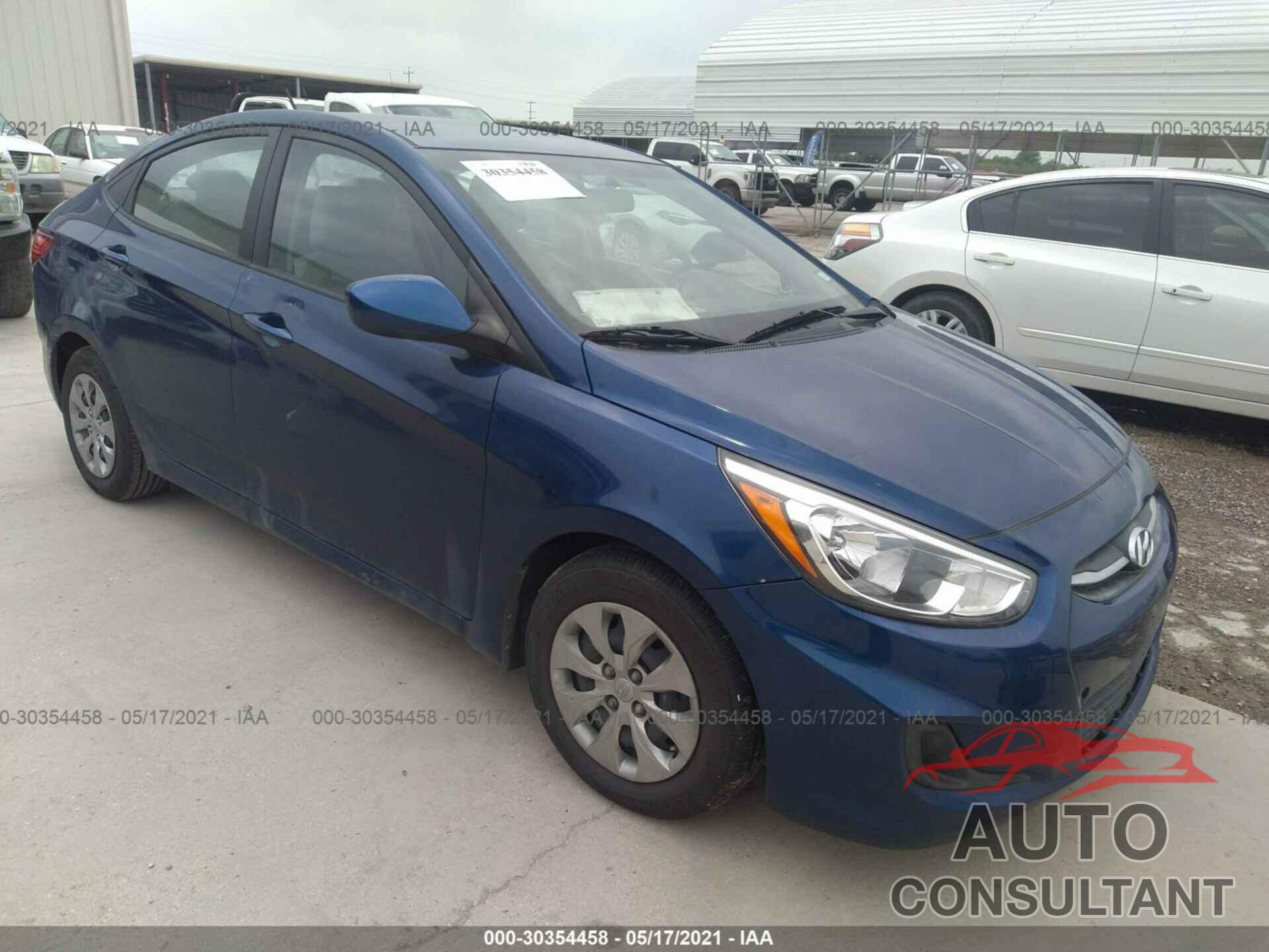 HYUNDAI ACCENT 2017 - KMHCT4AE7HU221942