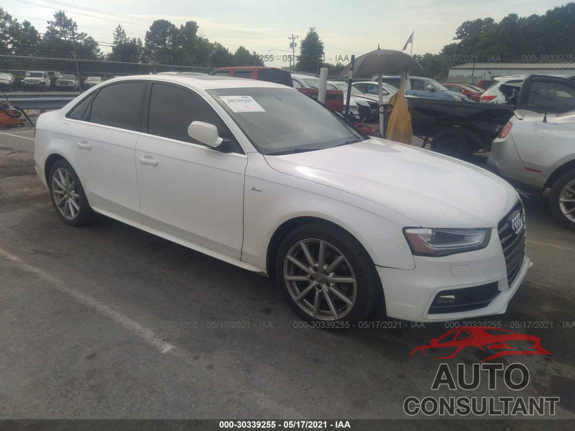 AUDI A4 2016 - WAUAFAFL1GN002991