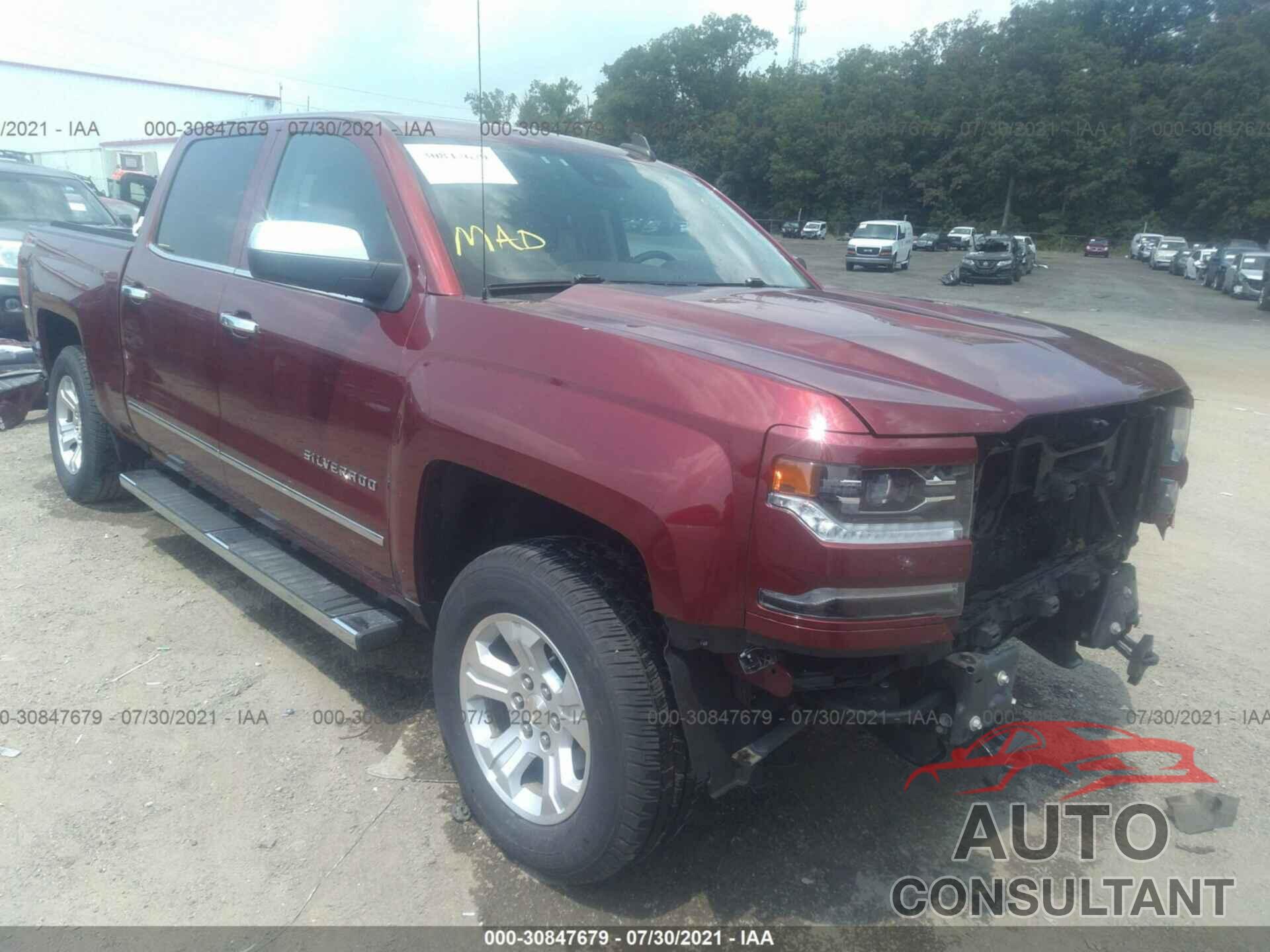 CHEVROLET SILVERADO 1500 2016 - 3GCUKSEC9GG272577