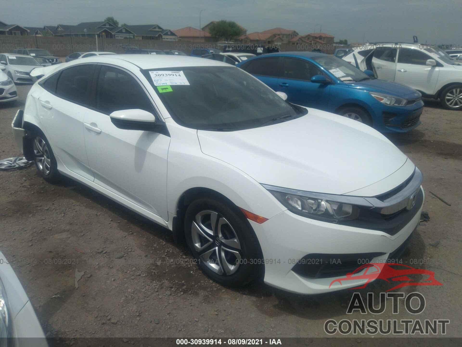 HONDA CIVIC SEDAN 2017 - 19XFC2F53HE229159