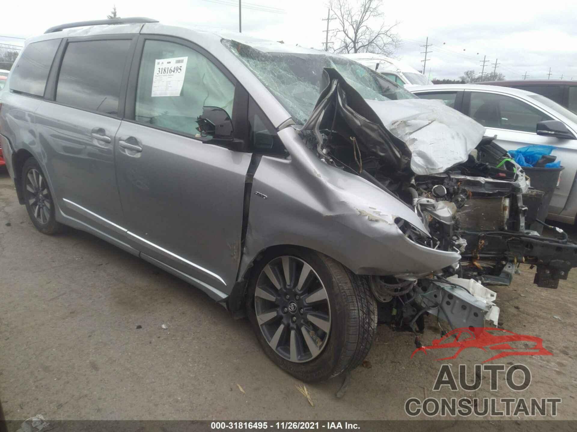 TOYOTA SIENNA 2019 - 5TDJZ3DC3KS214285