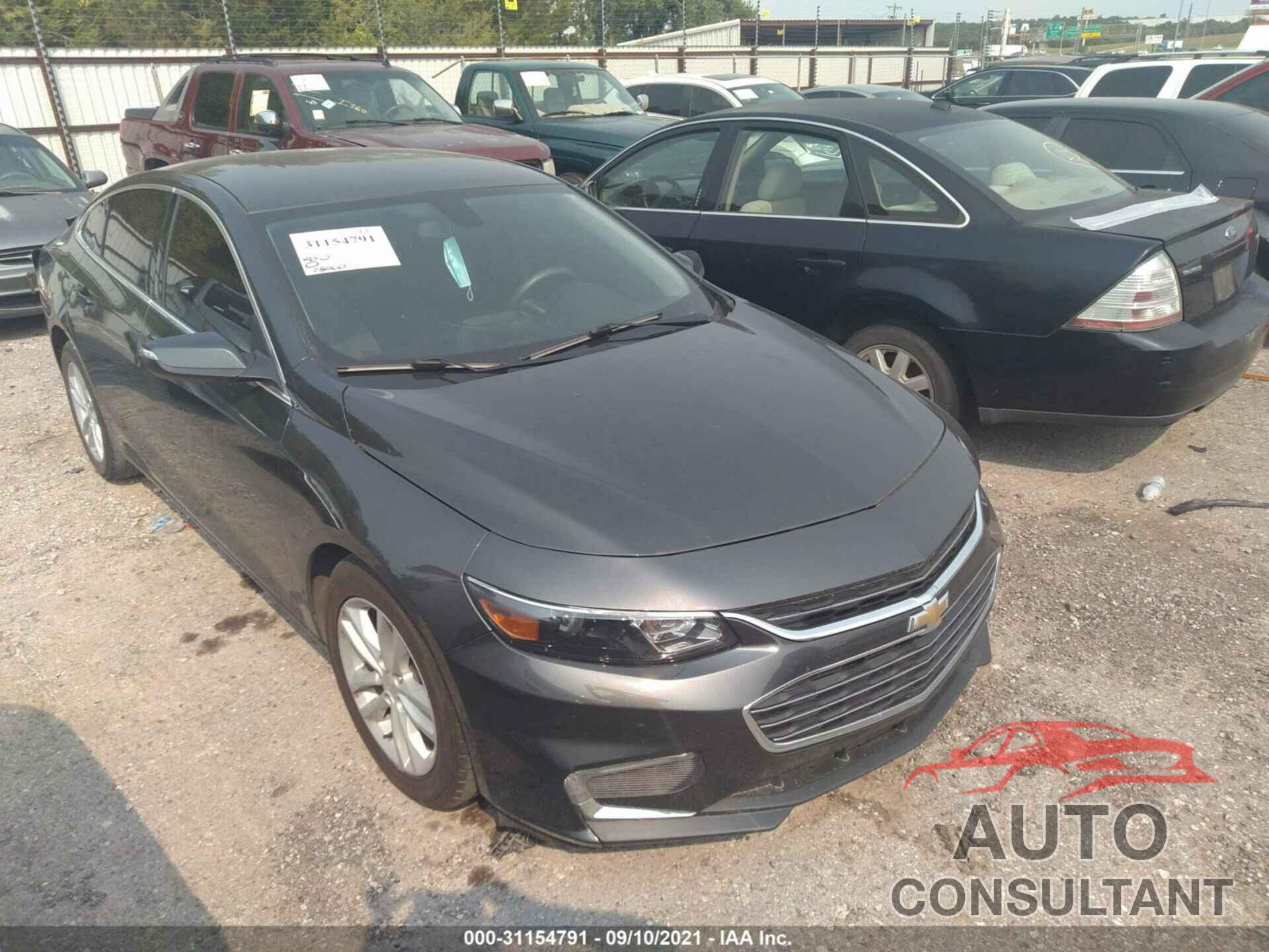 CHEVROLET MALIBU 2016 - 1G1ZE5ST1GF254068