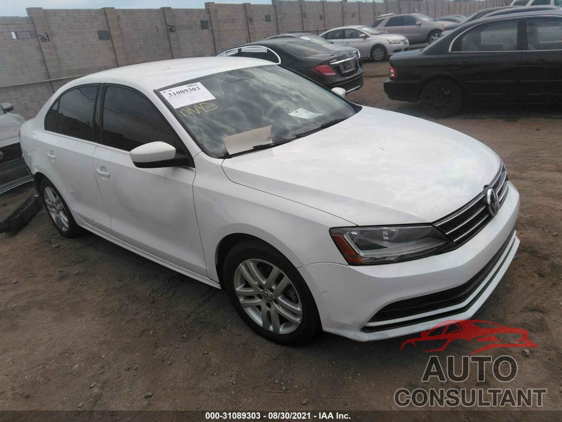 VOLKSWAGEN JETTA 2017 - 3VW2B7AJ5HM210084