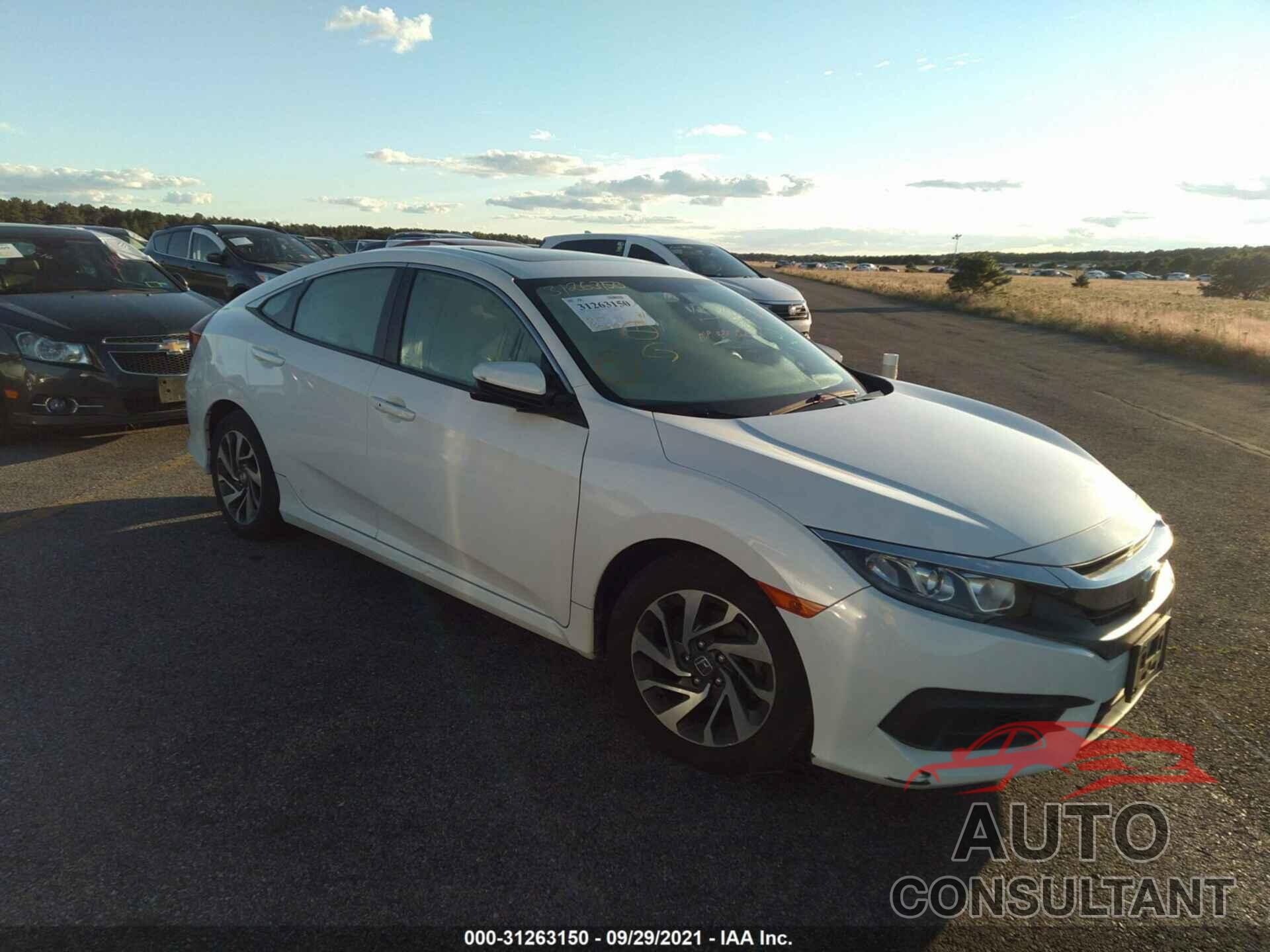 HONDA CIVIC SEDAN 2016 - 19XFC2F72GE242825