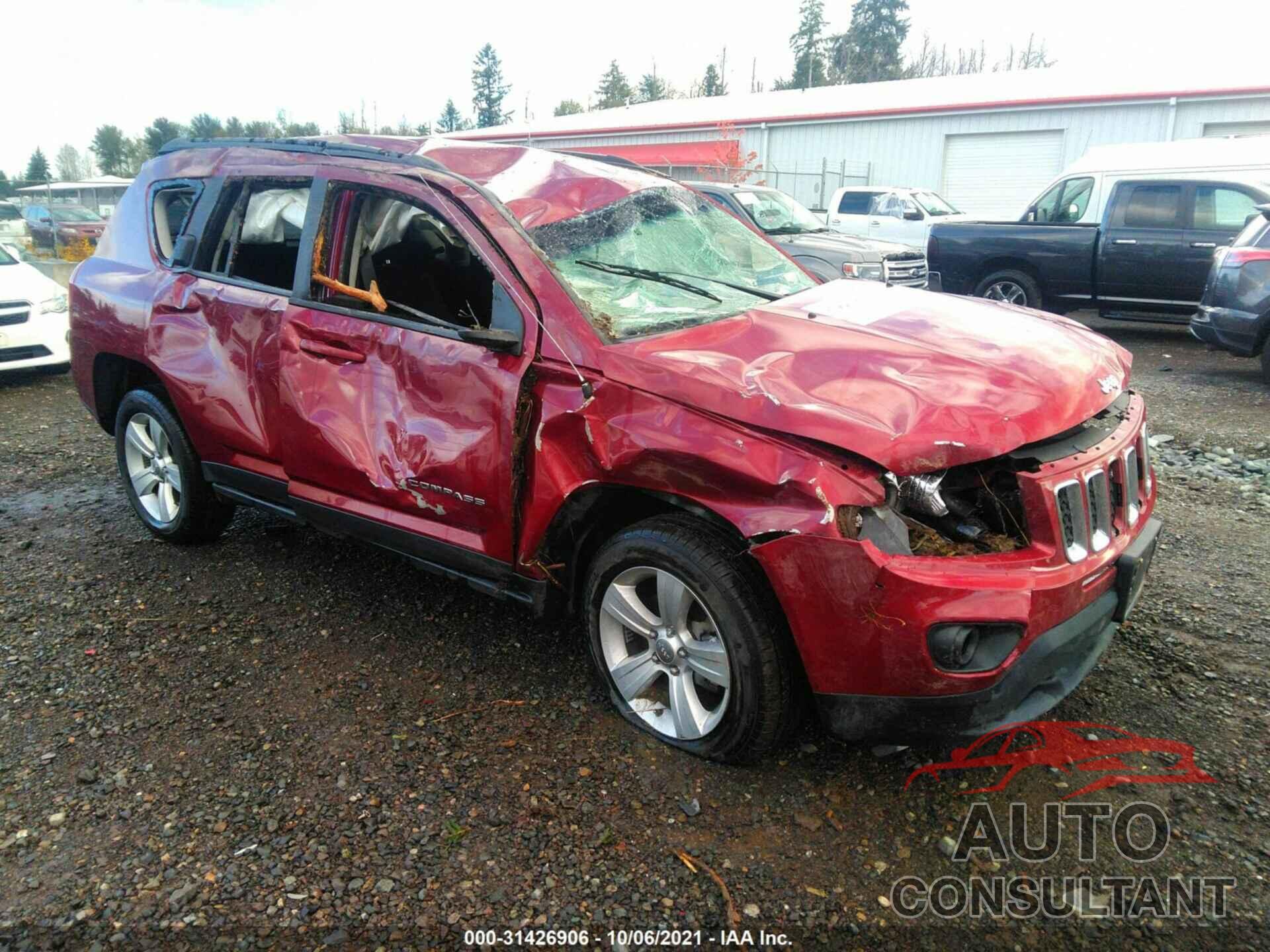 JEEP COMPASS 2017 - 1C4NJDBB5HD143782