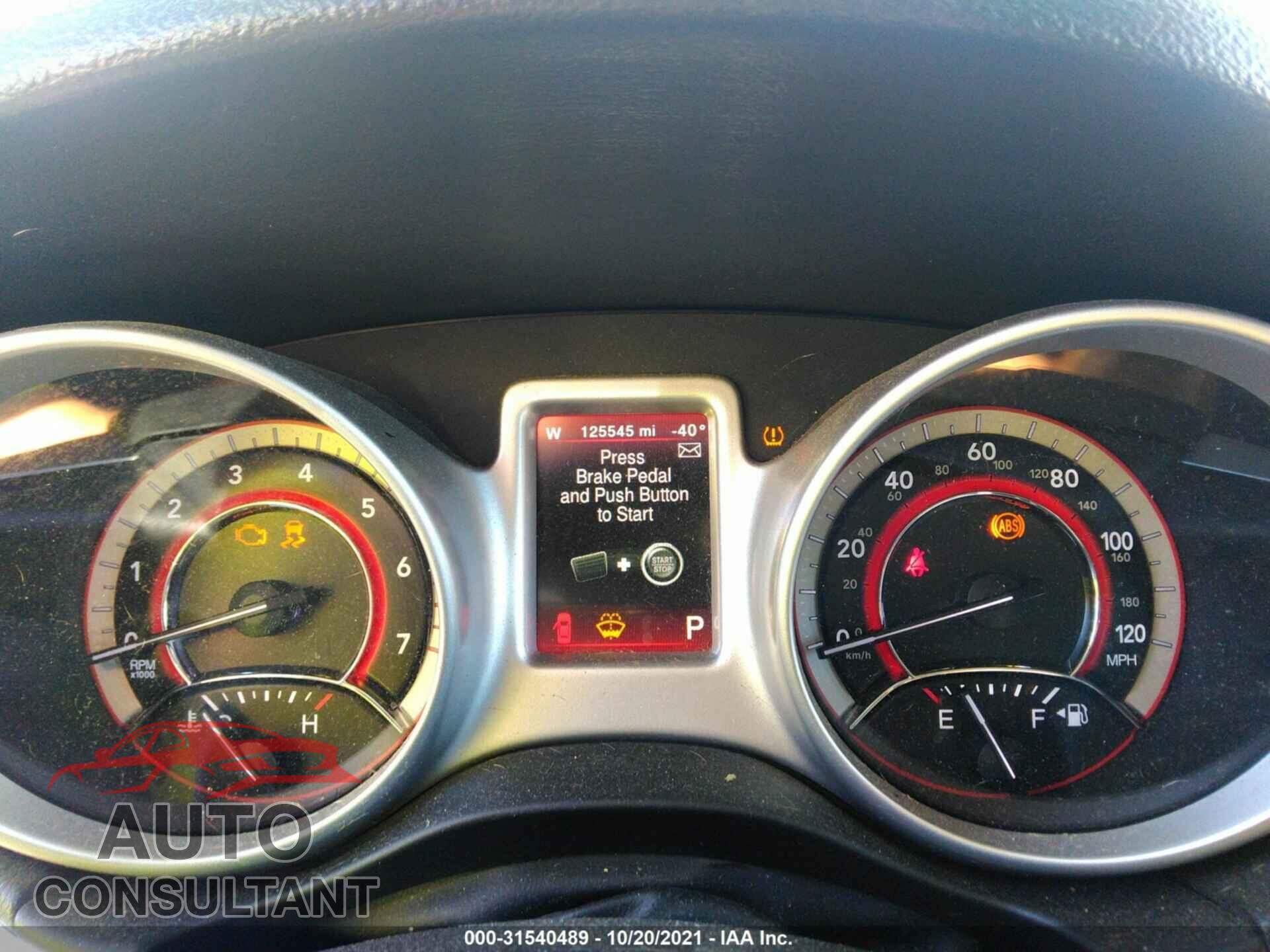 DODGE JOURNEY 2017 - 3C4PDCAB5HT553052