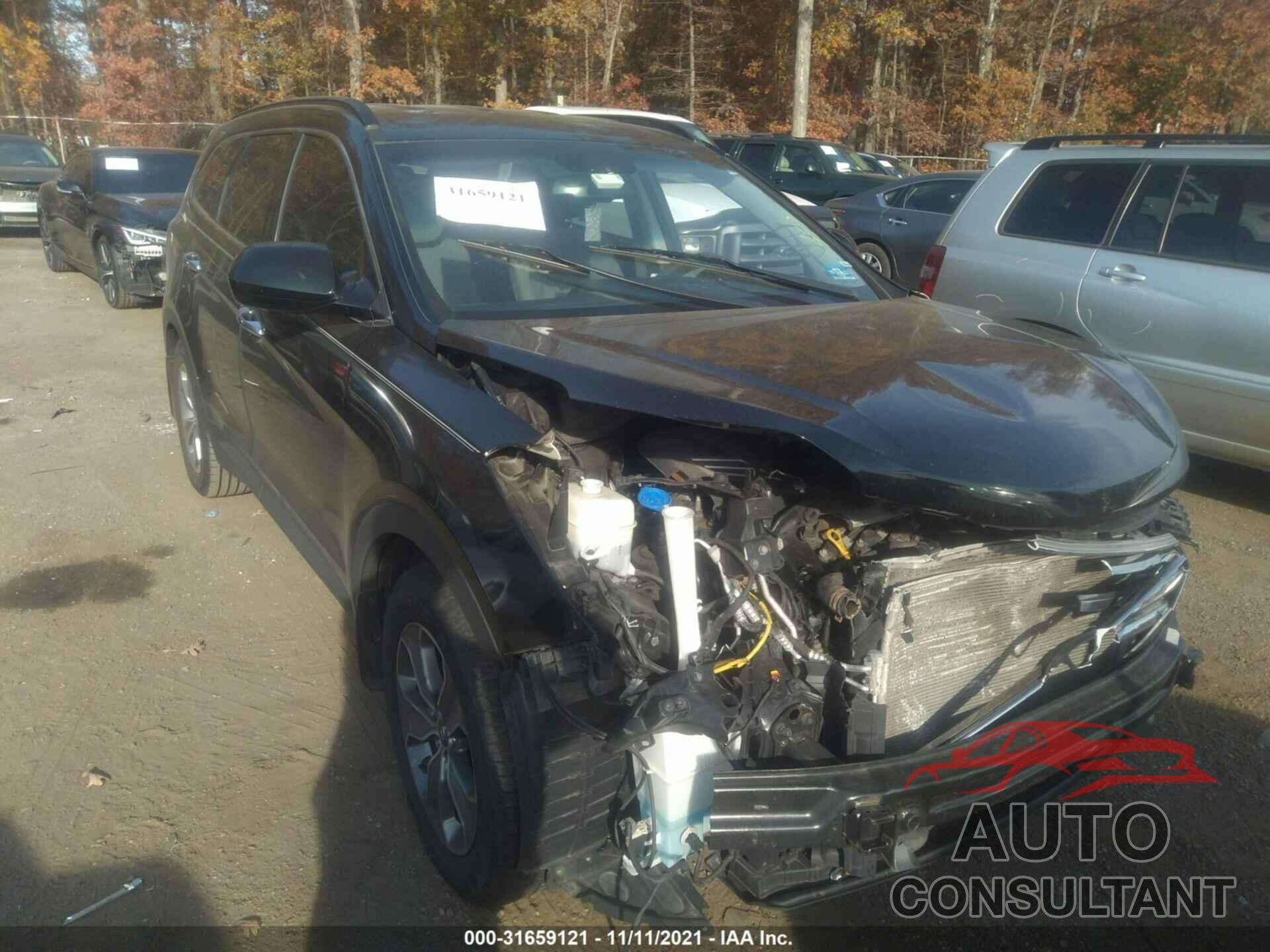 HYUNDAI SANTA FE 2016 - KM8SM4HF7GU145645