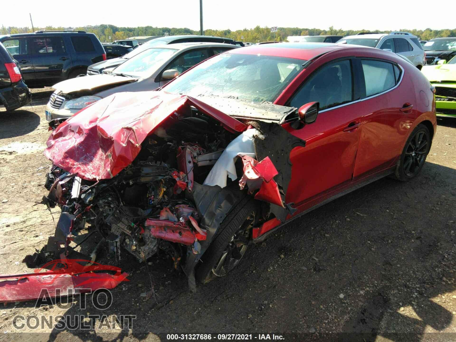 MAZDA MAZDA3 HATCHBACK 2021 - JM1BPBML7M1316144