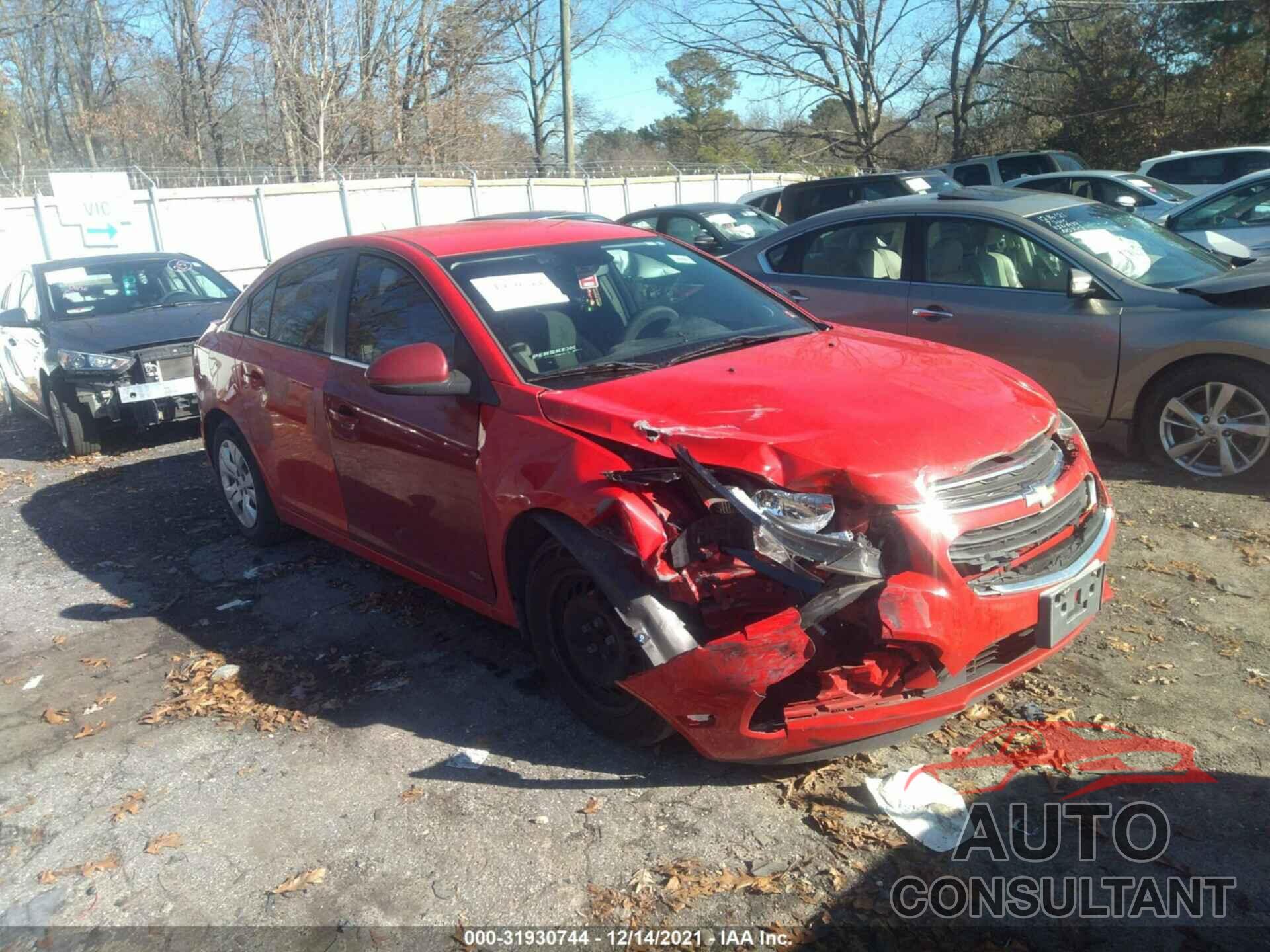 CHEVROLET CRUZE LIMITED 2016 - 1G1PC5SG0G7126060