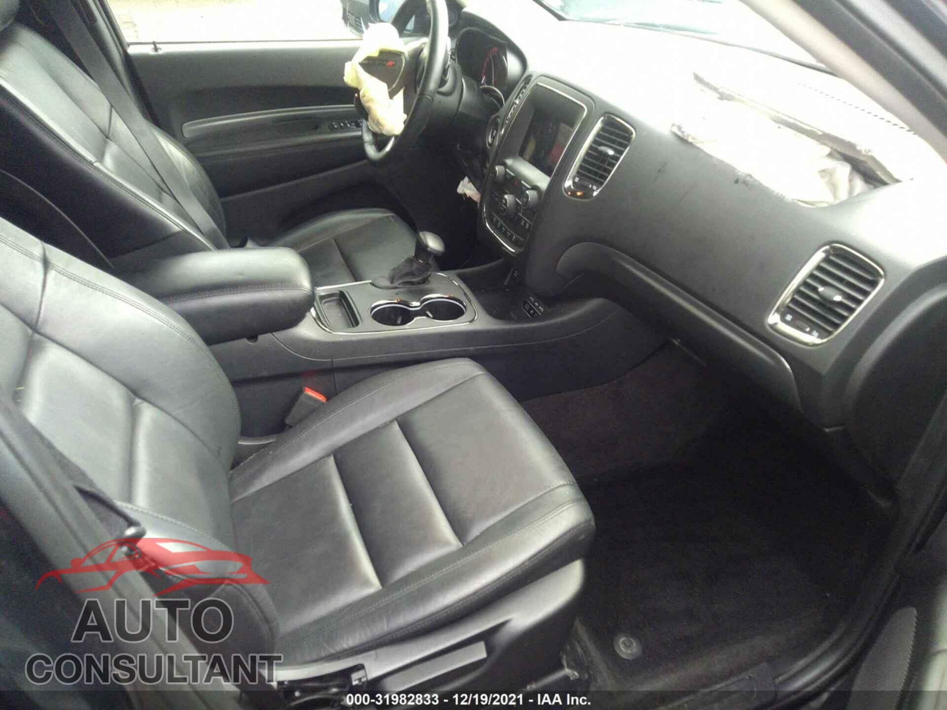 DODGE DURANGO 2019 - 1C4RDHDGXKC533721