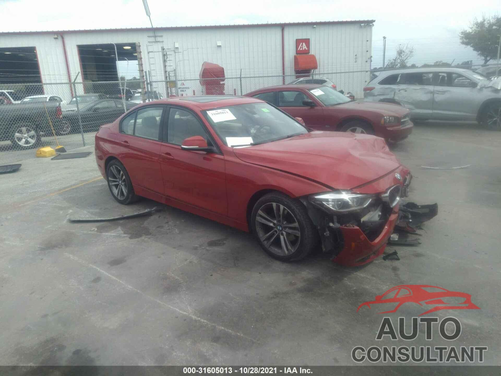 BMW 3 SERIES 2016 - WBA8E9G54GNT45665