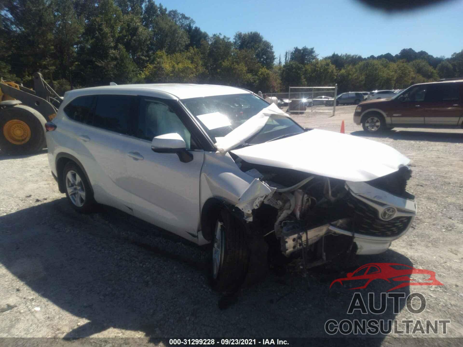 TOYOTA HIGHLANDER 2020 - 5TDBZRBH0LS502109