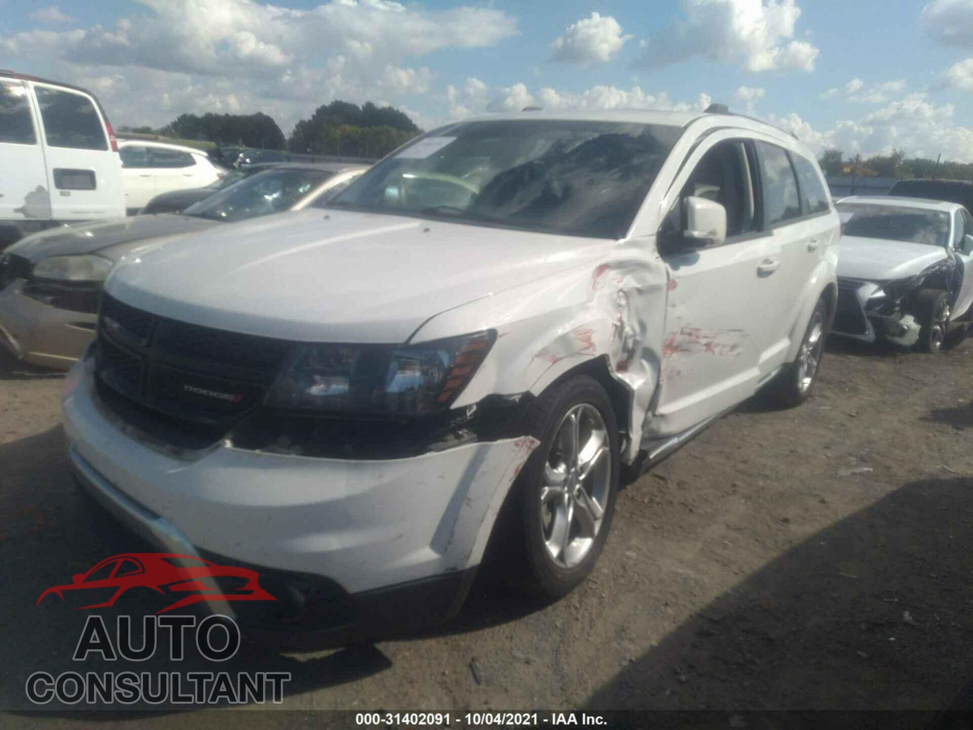 DODGE JOURNEY 2017 - 3C4PDCGG7HT554531