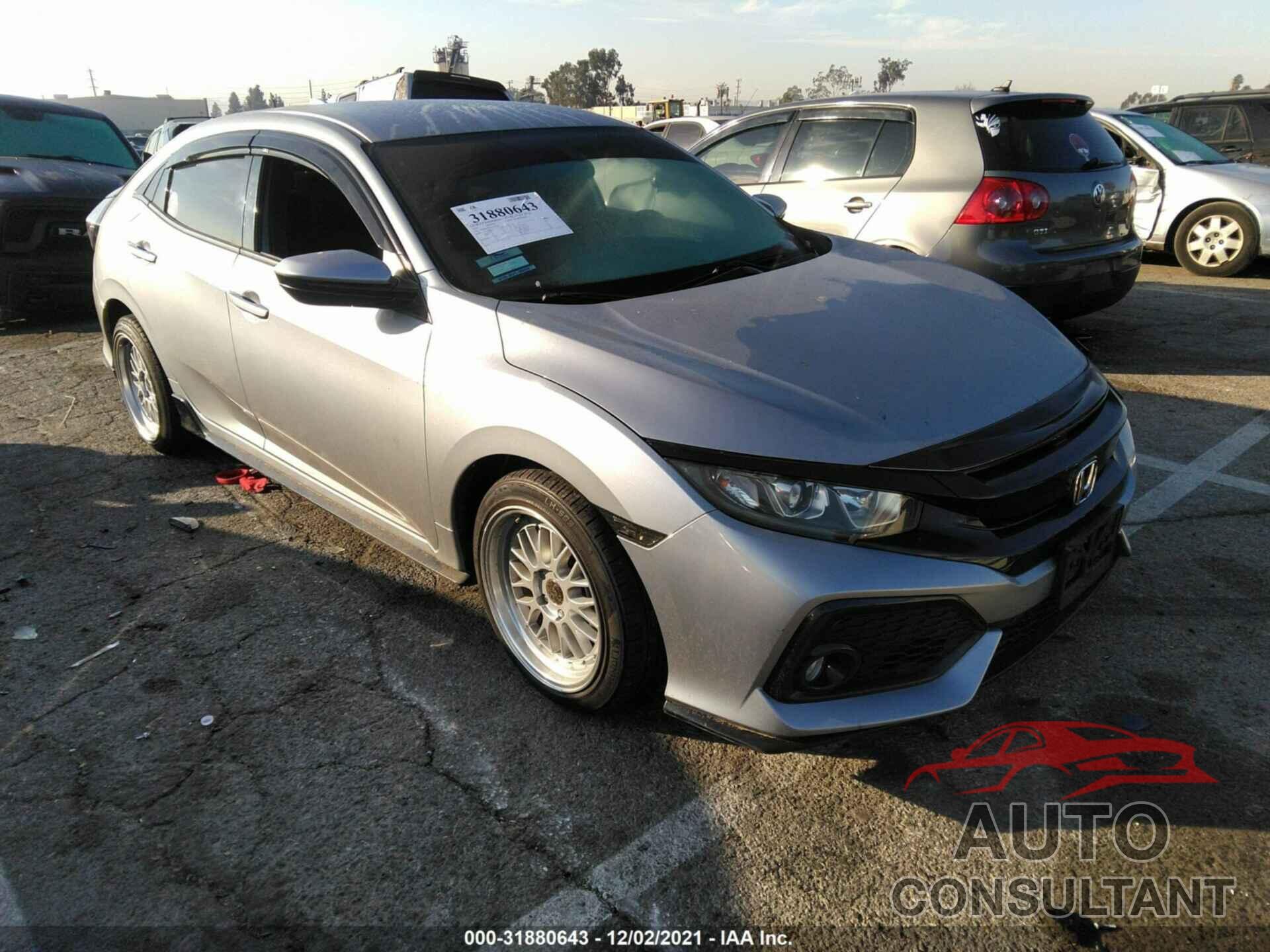 HONDA CIVIC HATCHBACK 2018 - SHHFK7H47JU404998