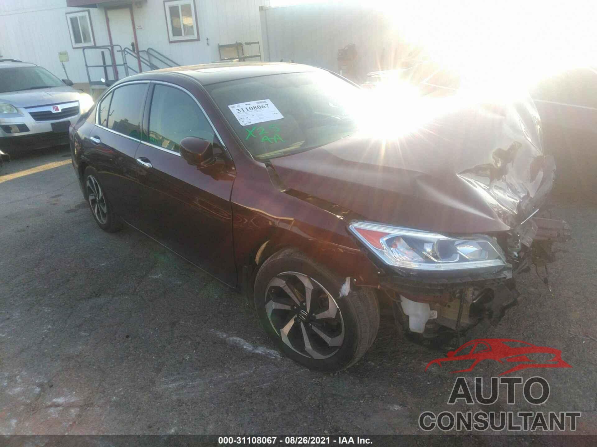 HONDA ACCORD SEDAN 2017 - 1HGCR3F8XHA020684