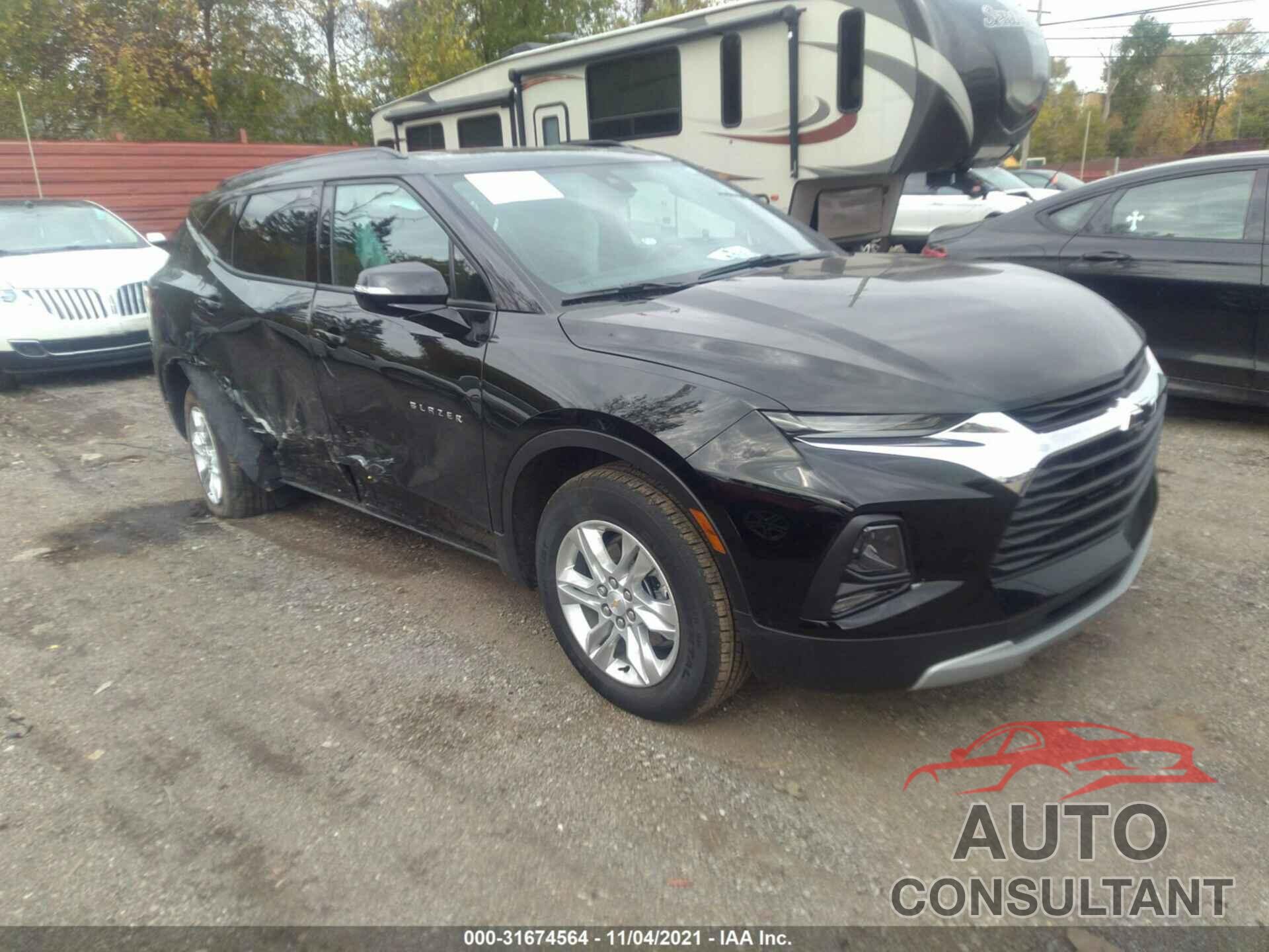 CHEVROLET BLAZER 2021 - 3GNKBCRS1MS555134