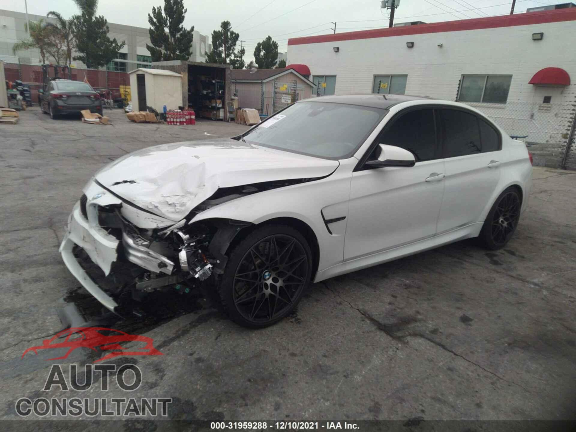 BMW M3 2018 - WBS8M9C52J5L01000
