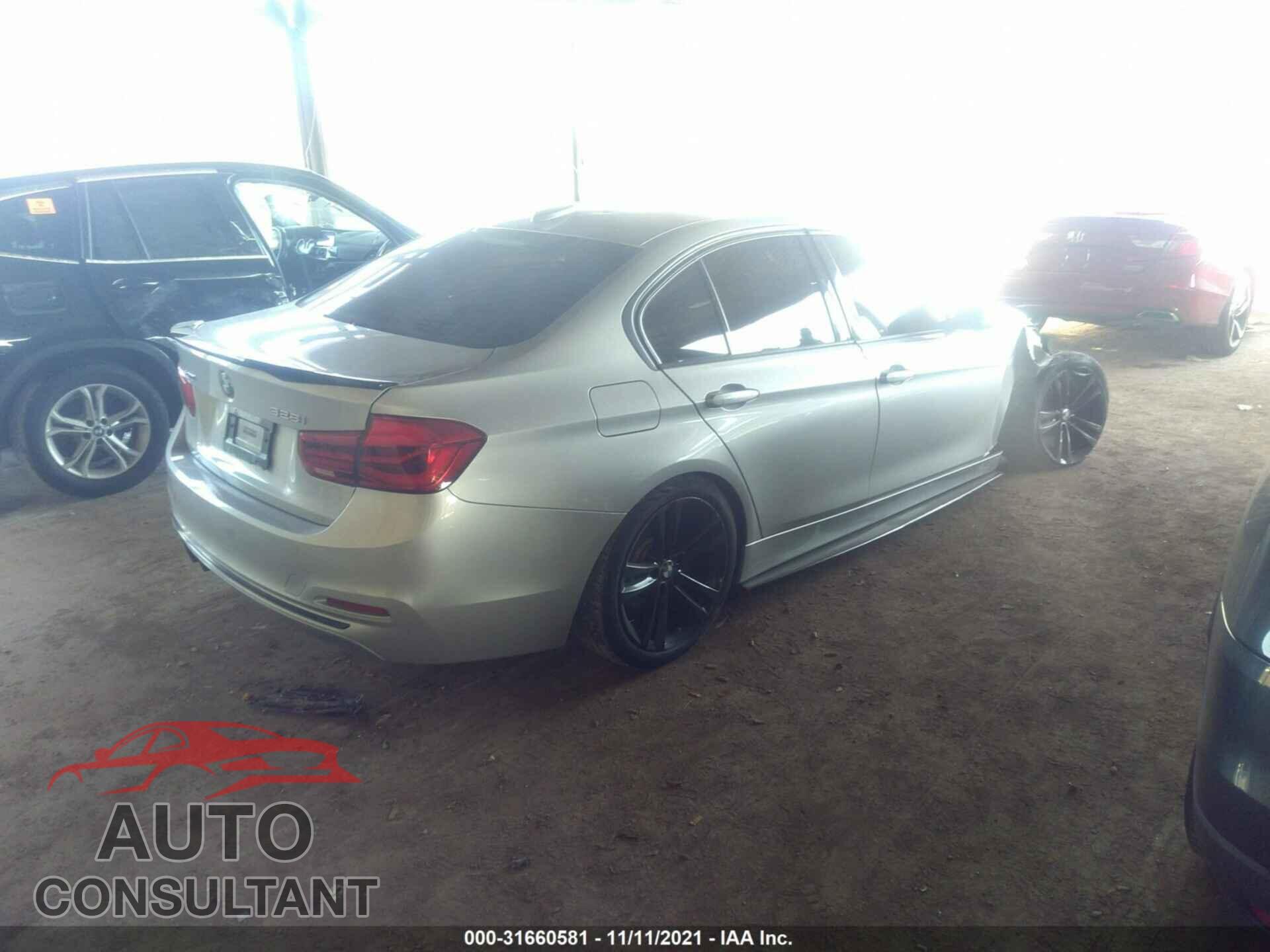 BMW 3 SERIES 2016 - WBA8E3G55GNU02730