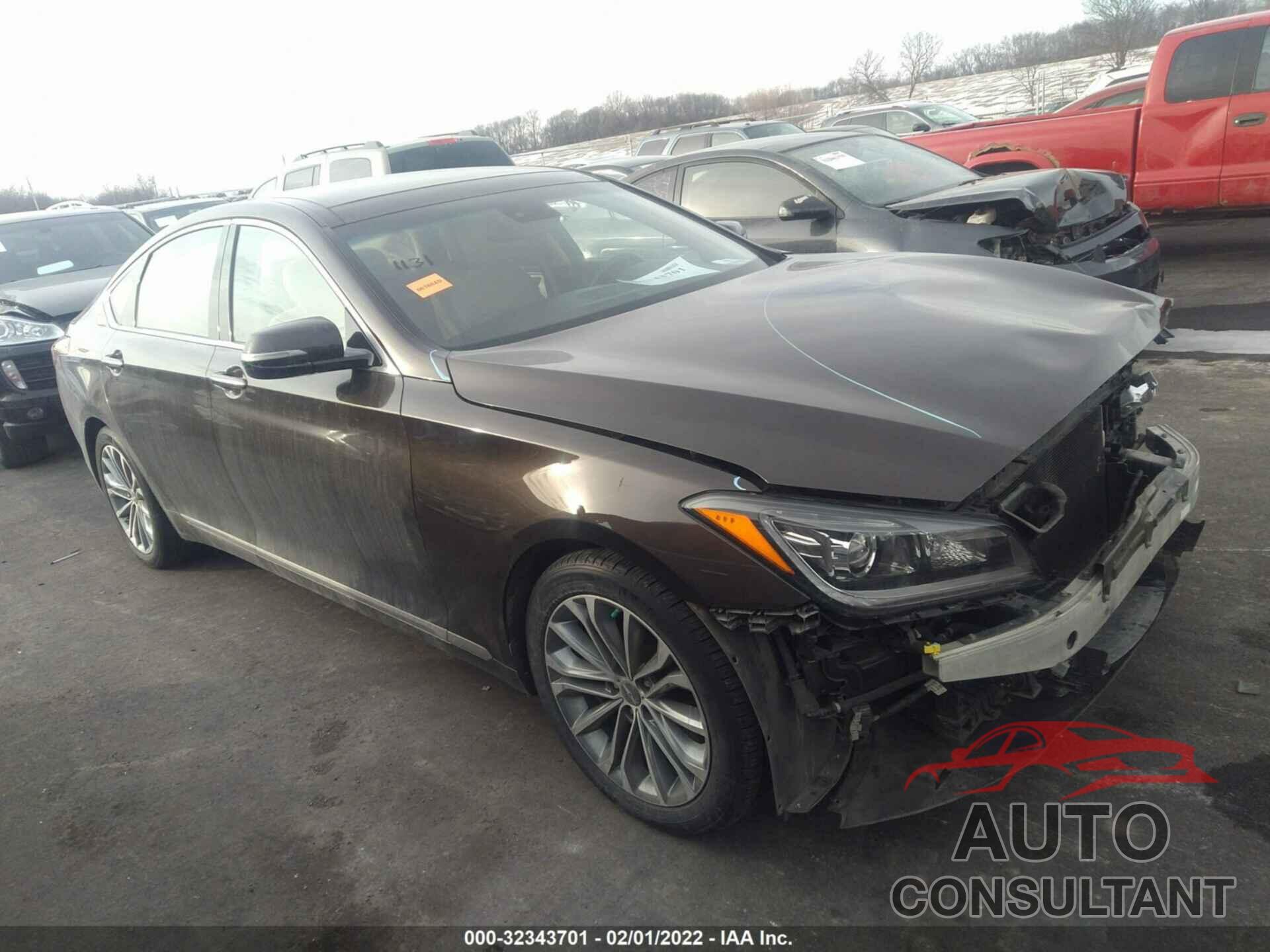 HYUNDAI GENESIS 2016 - KMHGN4JE3GU126207