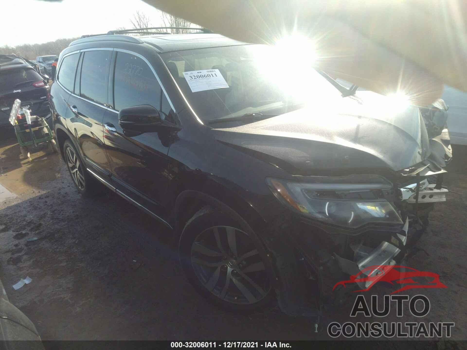 HONDA PILOT 2016 - 5FNYF6H9XGB125297