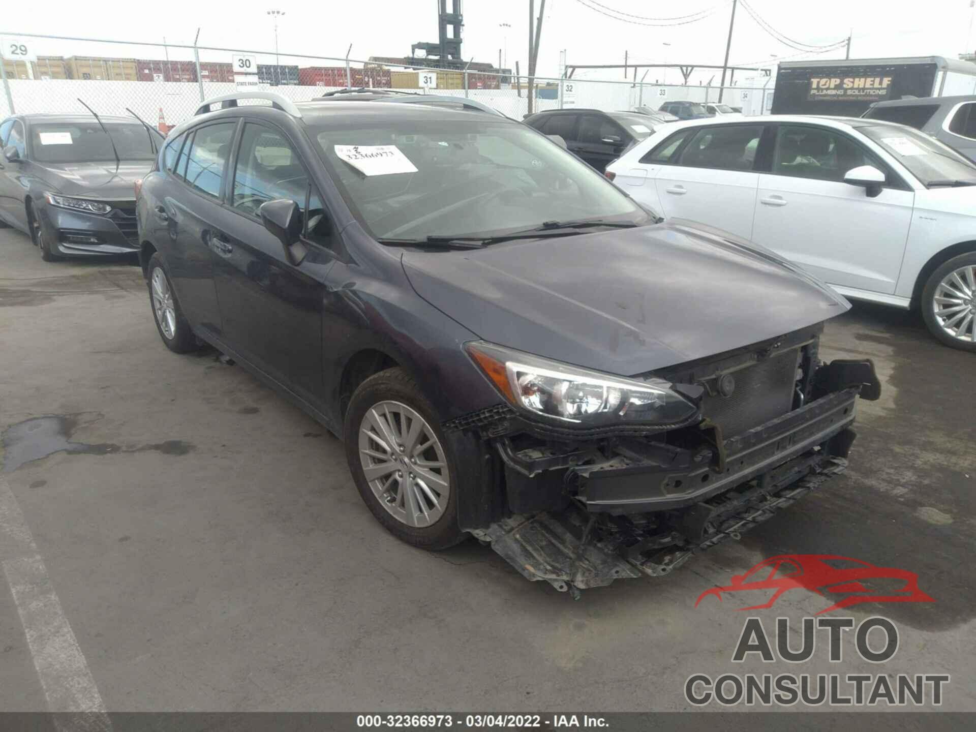 SUBARU IMPREZA 2017 - 4S3GTAD66H3722576