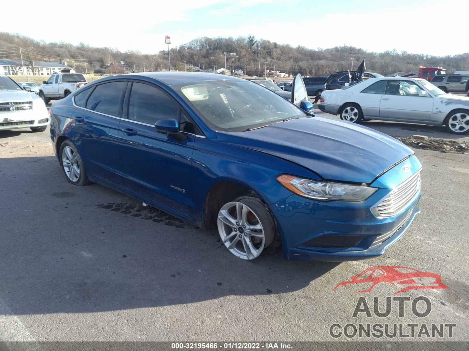 FORD FUSION HYBRID 2018 - 3FA6P0LU2JR224687