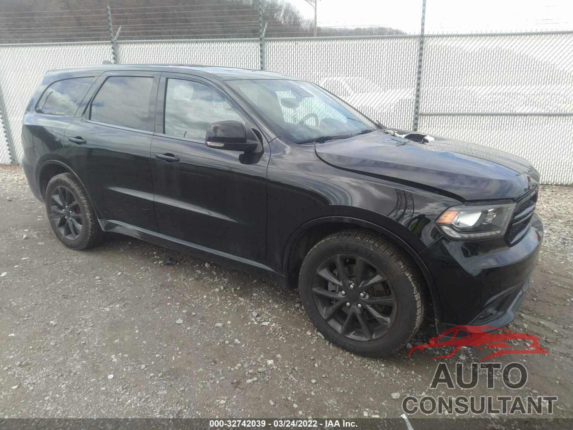 DODGE DURANGO 2017 - 1C4SDJCT1HC649017