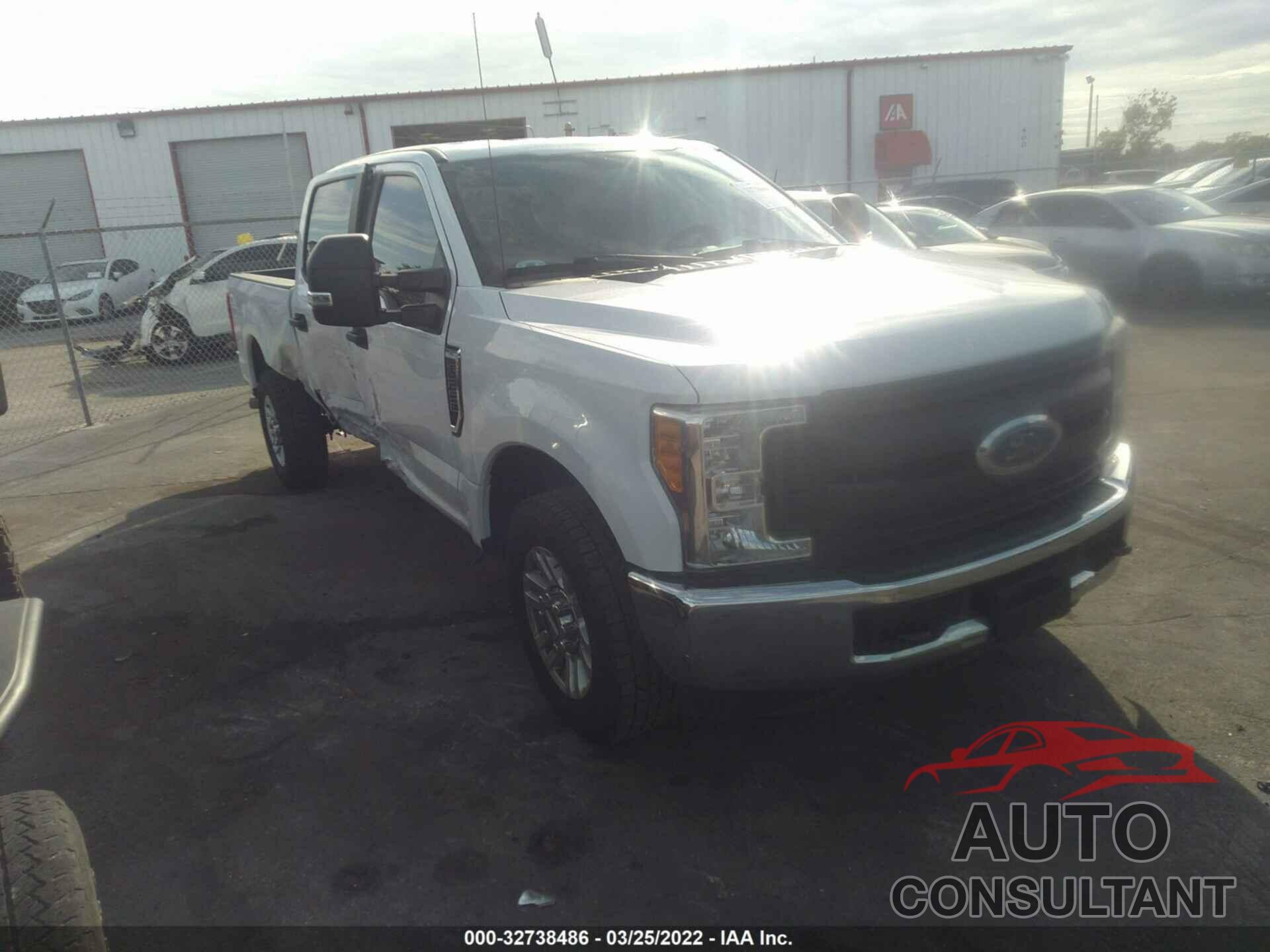 FORD SUPER DUTY F-250 SRW 2017 - 1FT7W2A62HEE30560