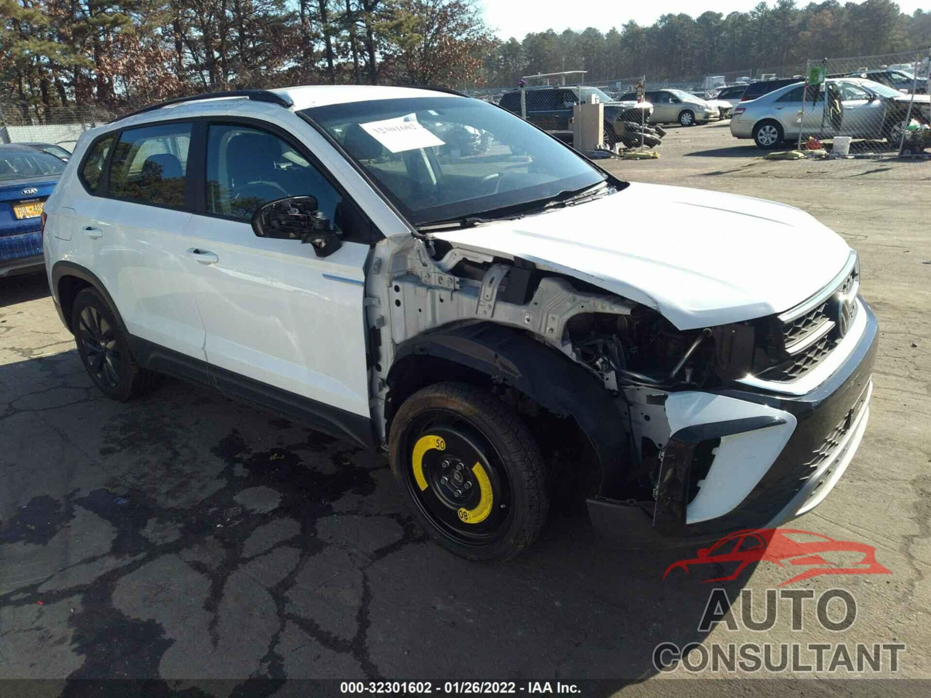 VOLKSWAGEN TAOS 2022 - 3VVDX7B24NM010072