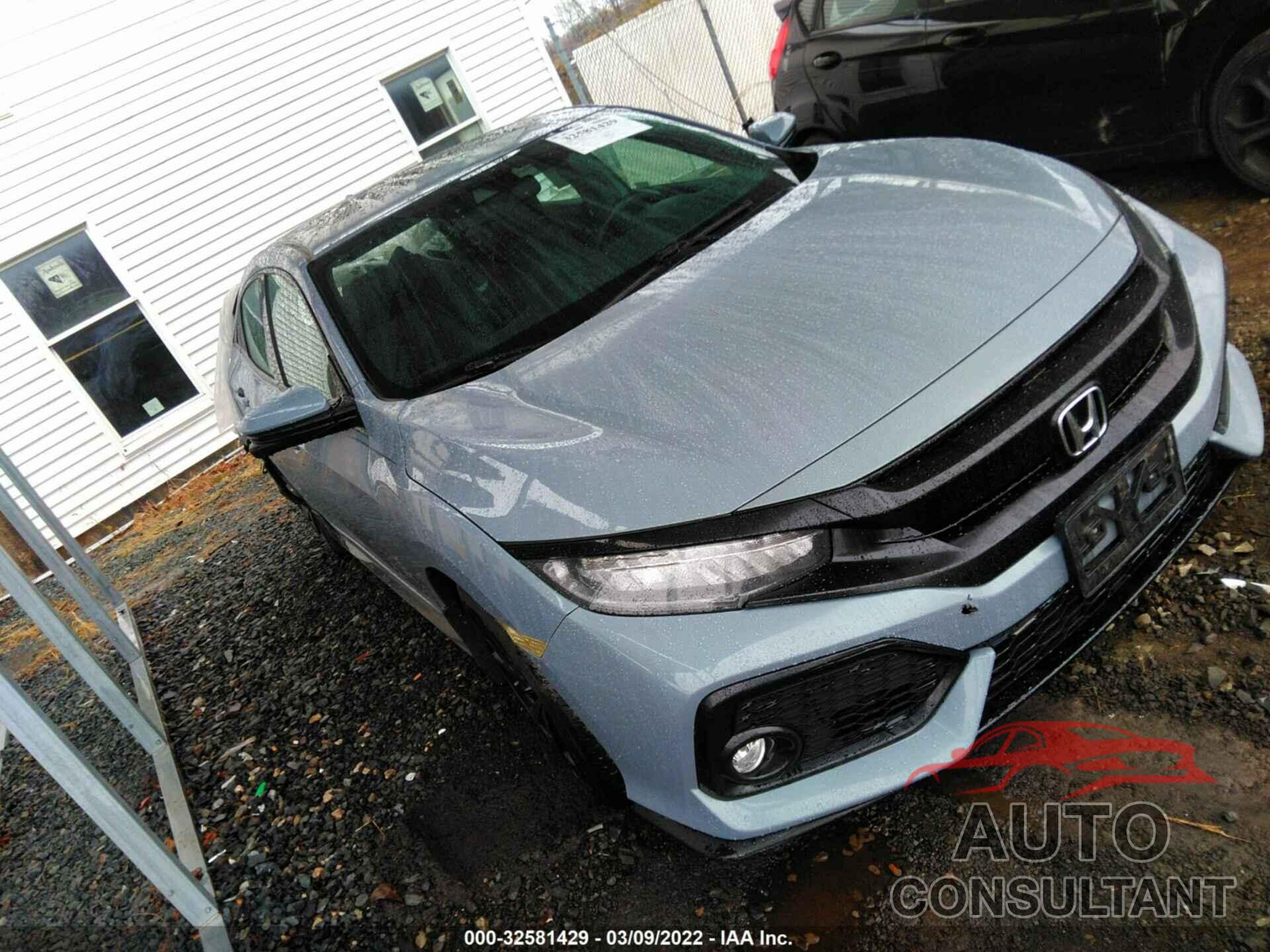 HONDA CIVIC HATCHBACK 2019 - SHHFK7H99KU400139
