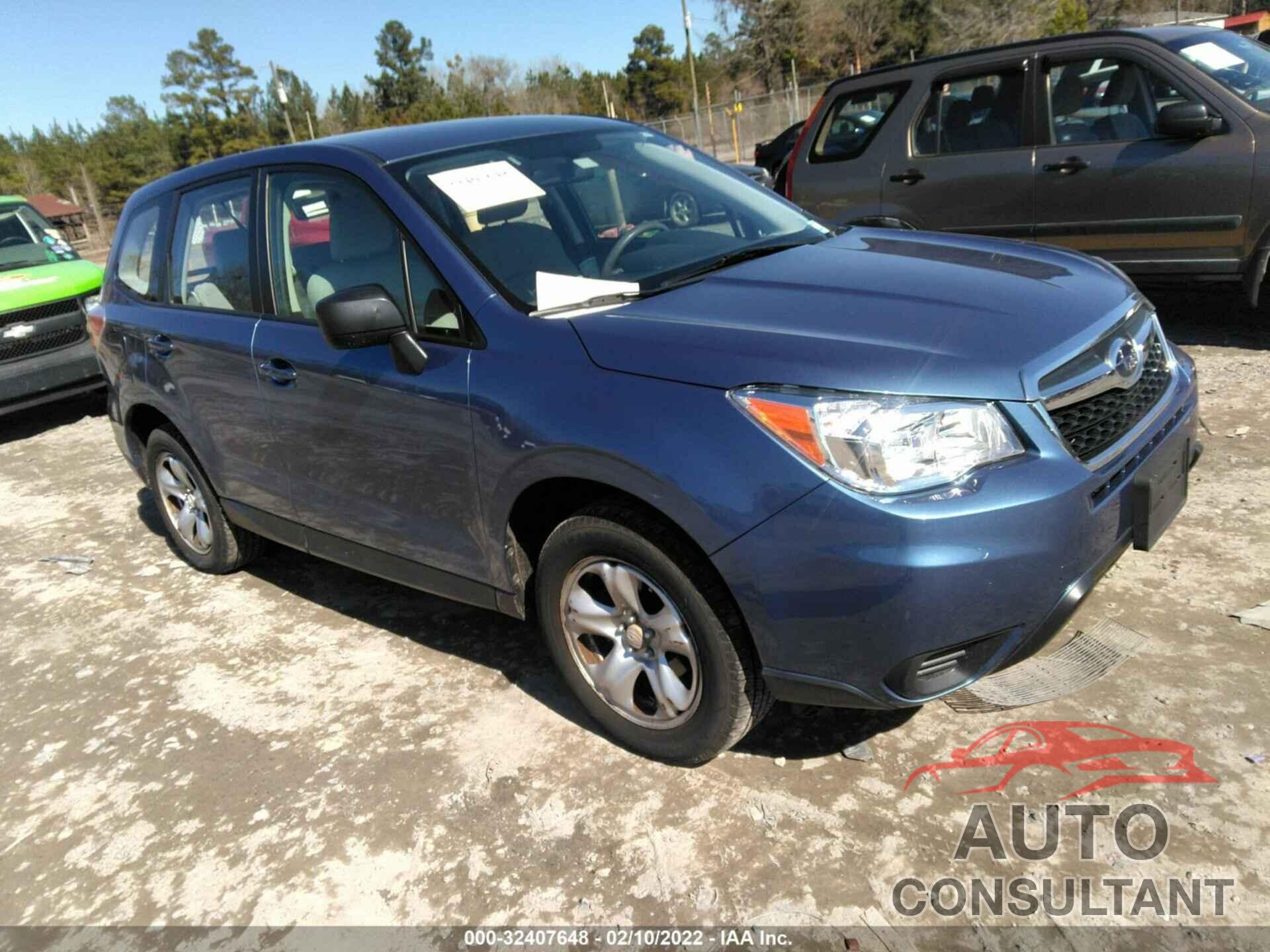 SUBARU FORESTER 2016 - JF2SJAAC1GH470149