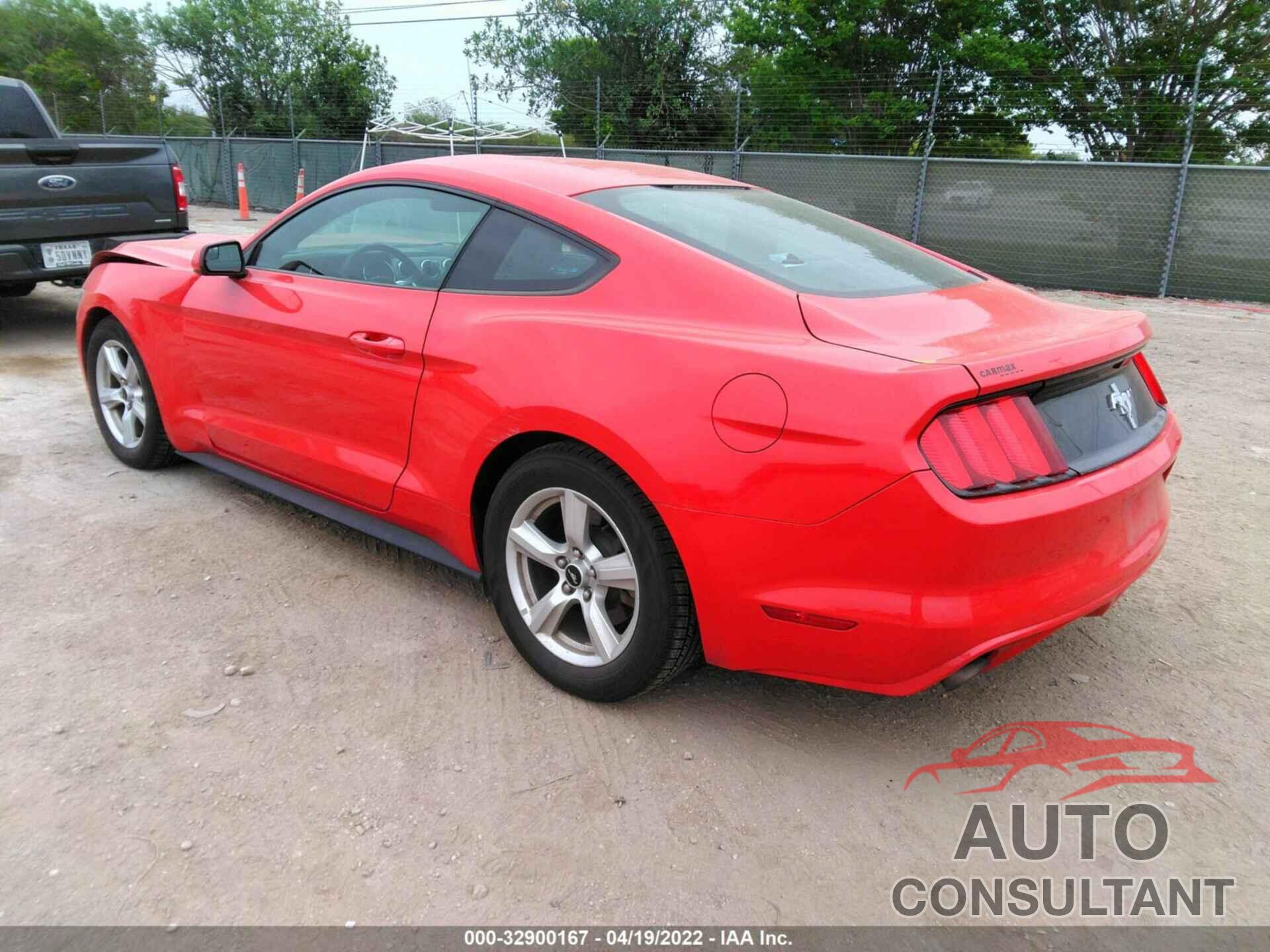 FORD MUSTANG 2017 - 1FA6P8AM6H5306453