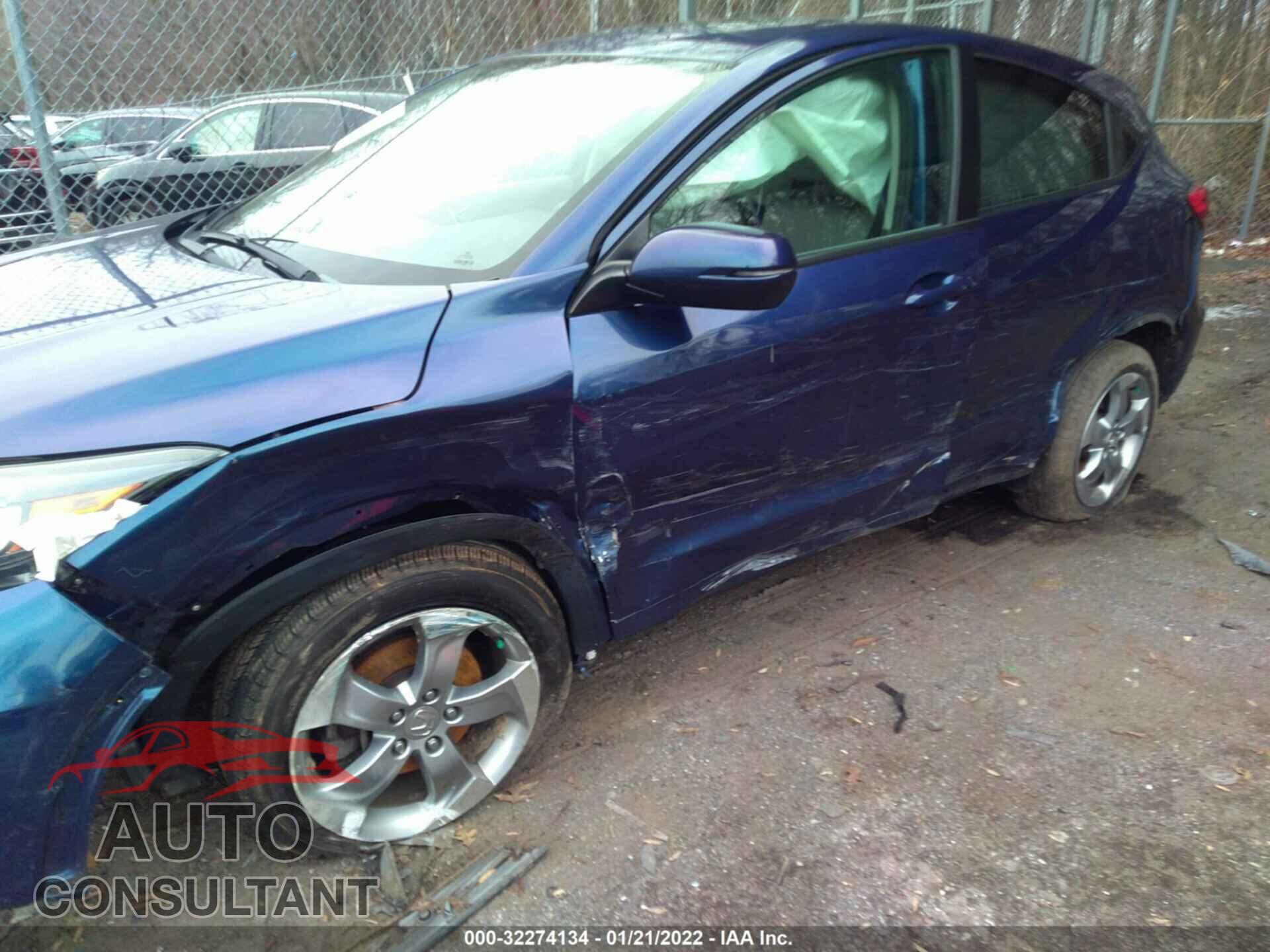 HONDA HR-V 2016 - 3CZRU6H55GM760120