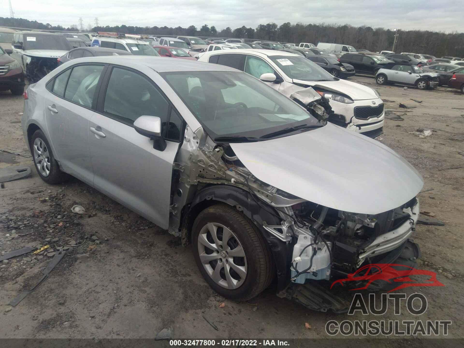 TOYOTA COROLLA 2020 - 5YFEPRAE0LP127132