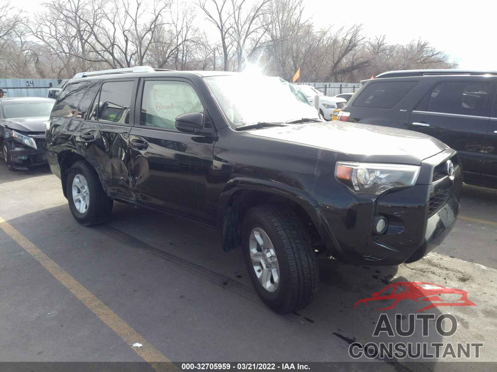 TOYOTA 4RUNNER 2018 - JTEBU5JRXJ5498828